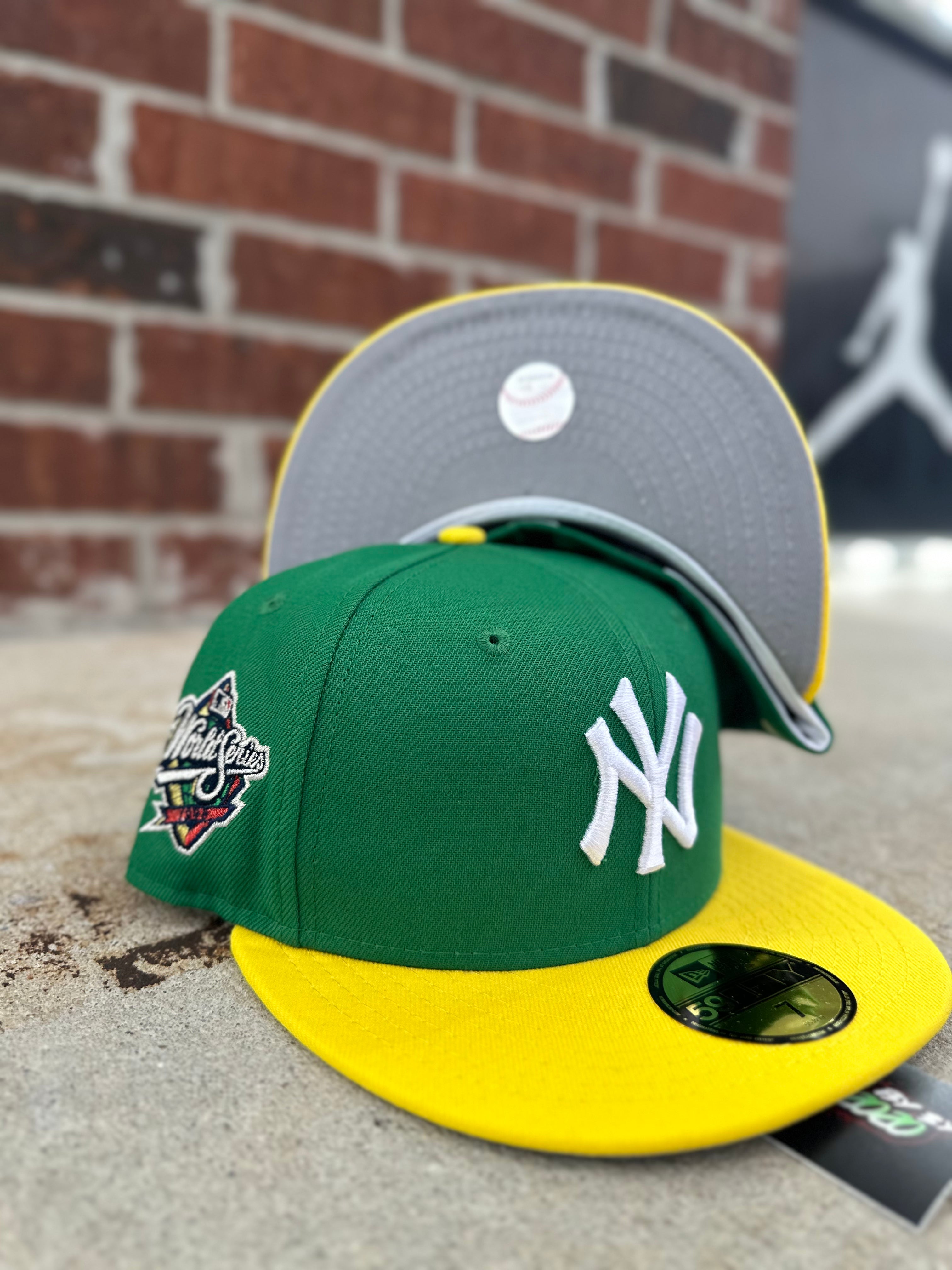 New Era 59 FIFTY Fitted "New York Yankees" 1998 World Series Pine Green/Yellow