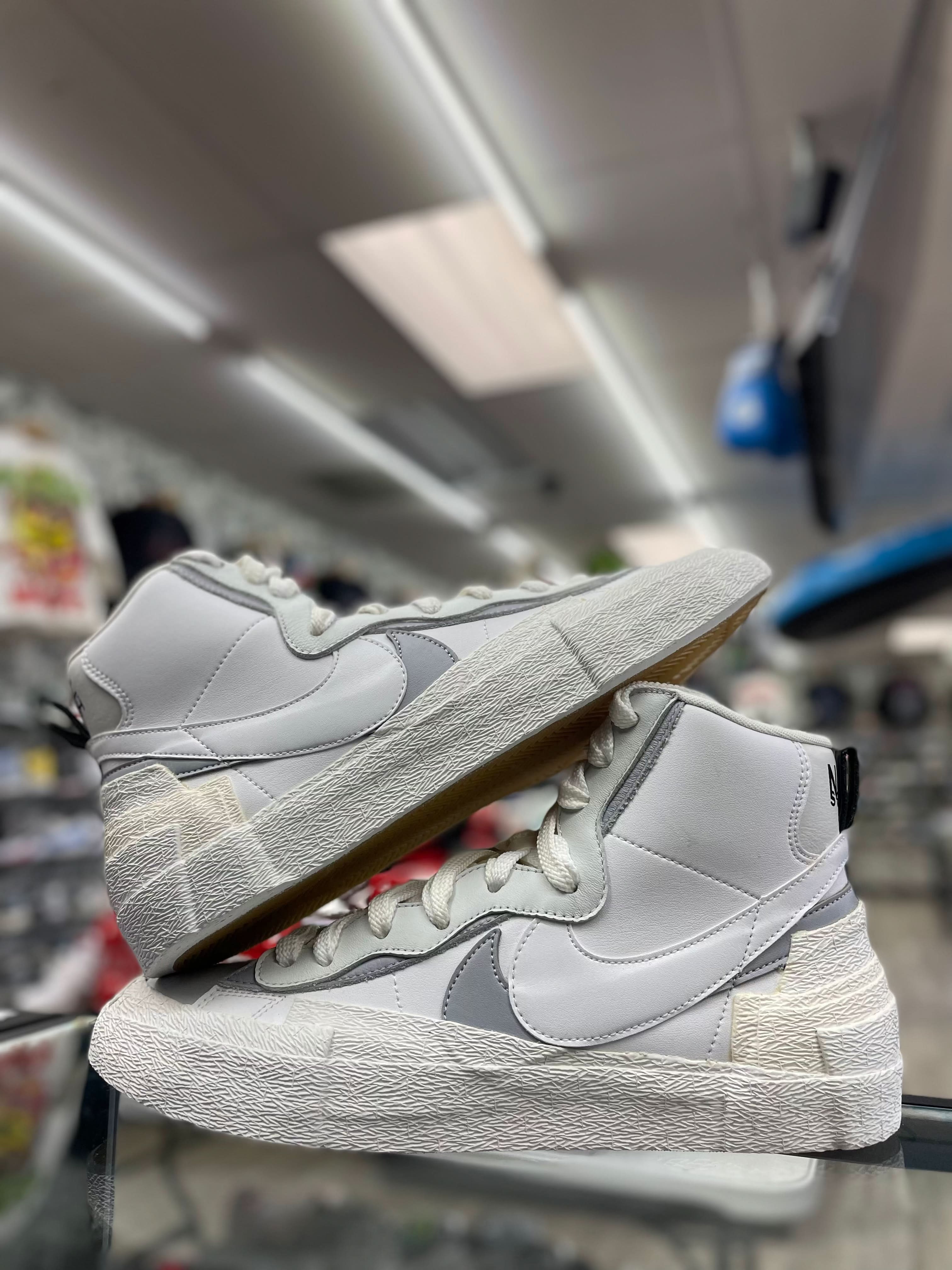 Nike Blazer Mid “Sacai White Grey”