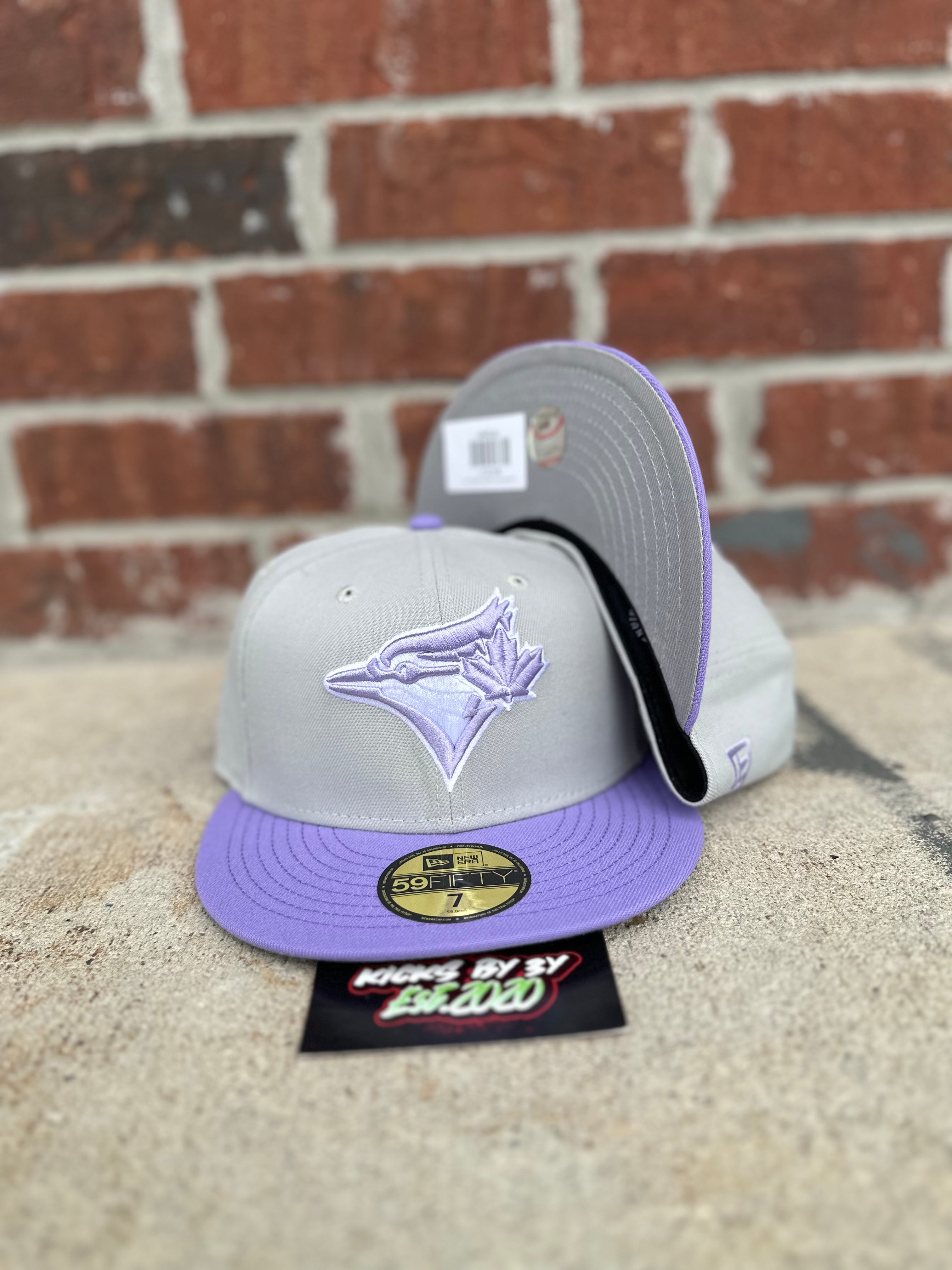 New Era 59 FIFTY Fitted "Toronto Blue jays" Grey/Purple (60615945)