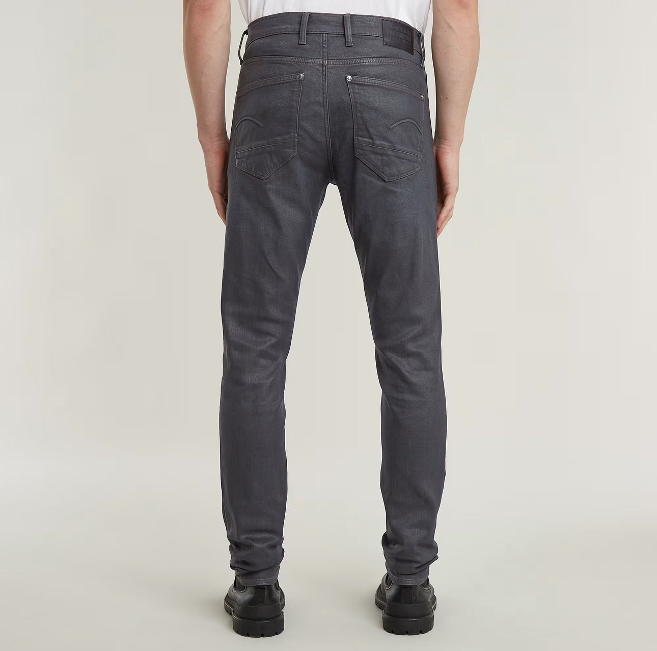 G-Star Raw "Revend FWD Skinny Jeans" (Worn In Grey Clay)