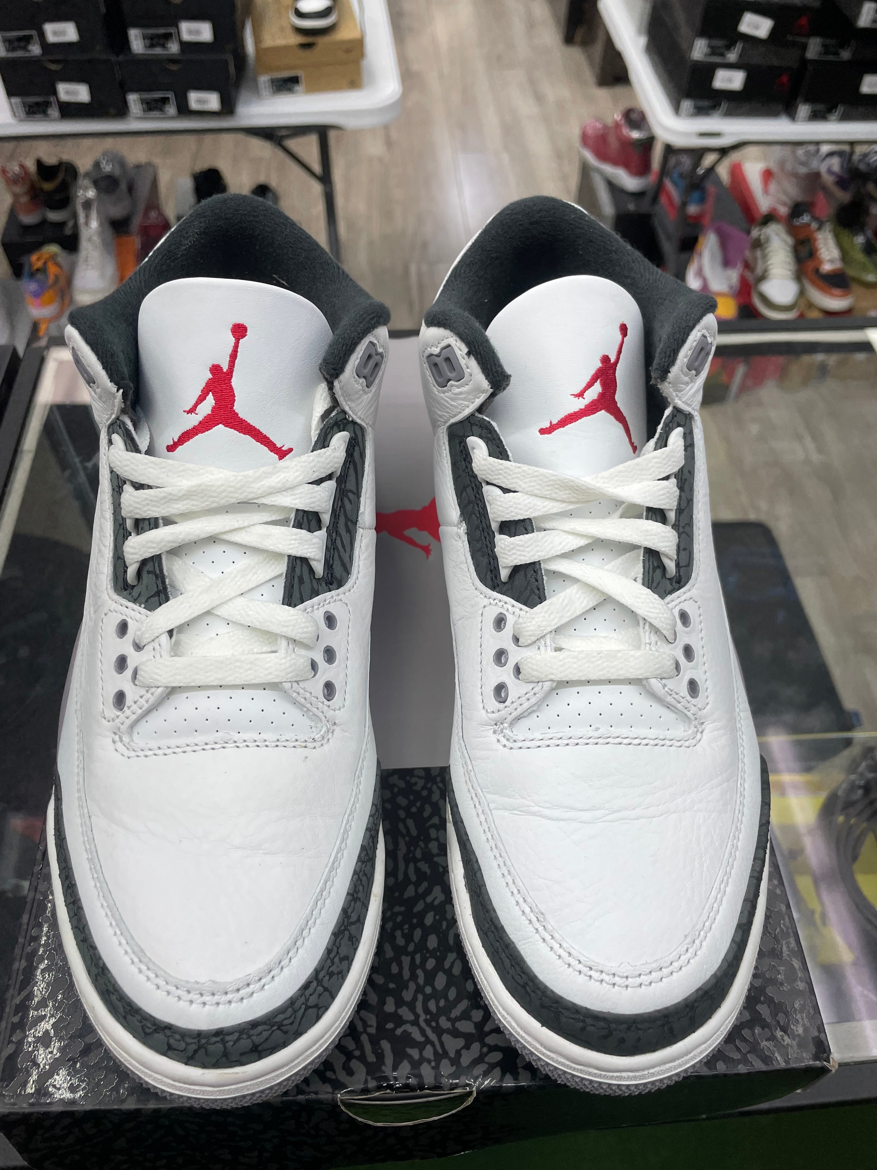 Air Jordan Retro 3 "Cement Grey" *Size 8.5 Preowned*