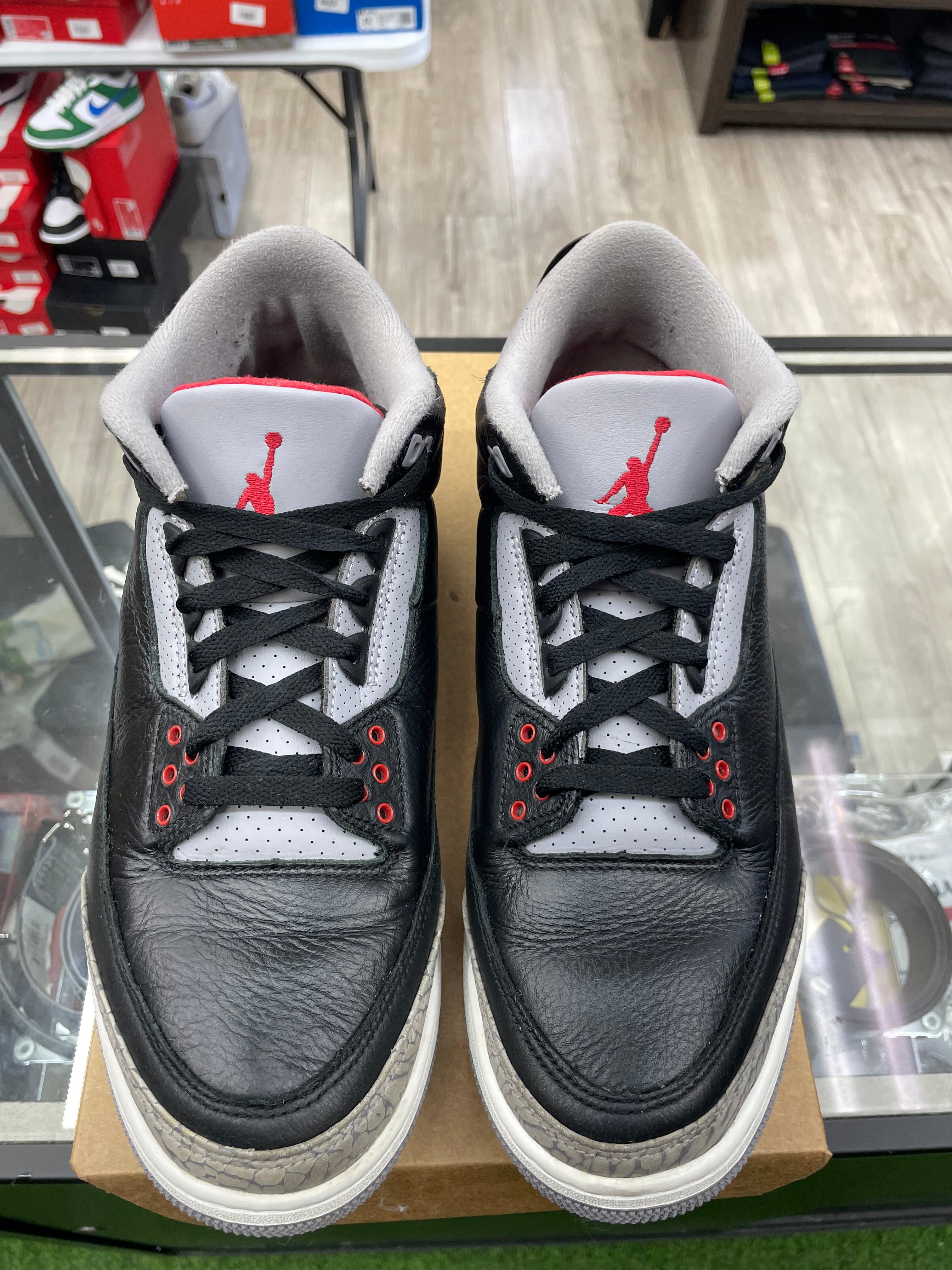 Air Jordan Retro 3 “Black Cement *Size 10.5 Preowned*