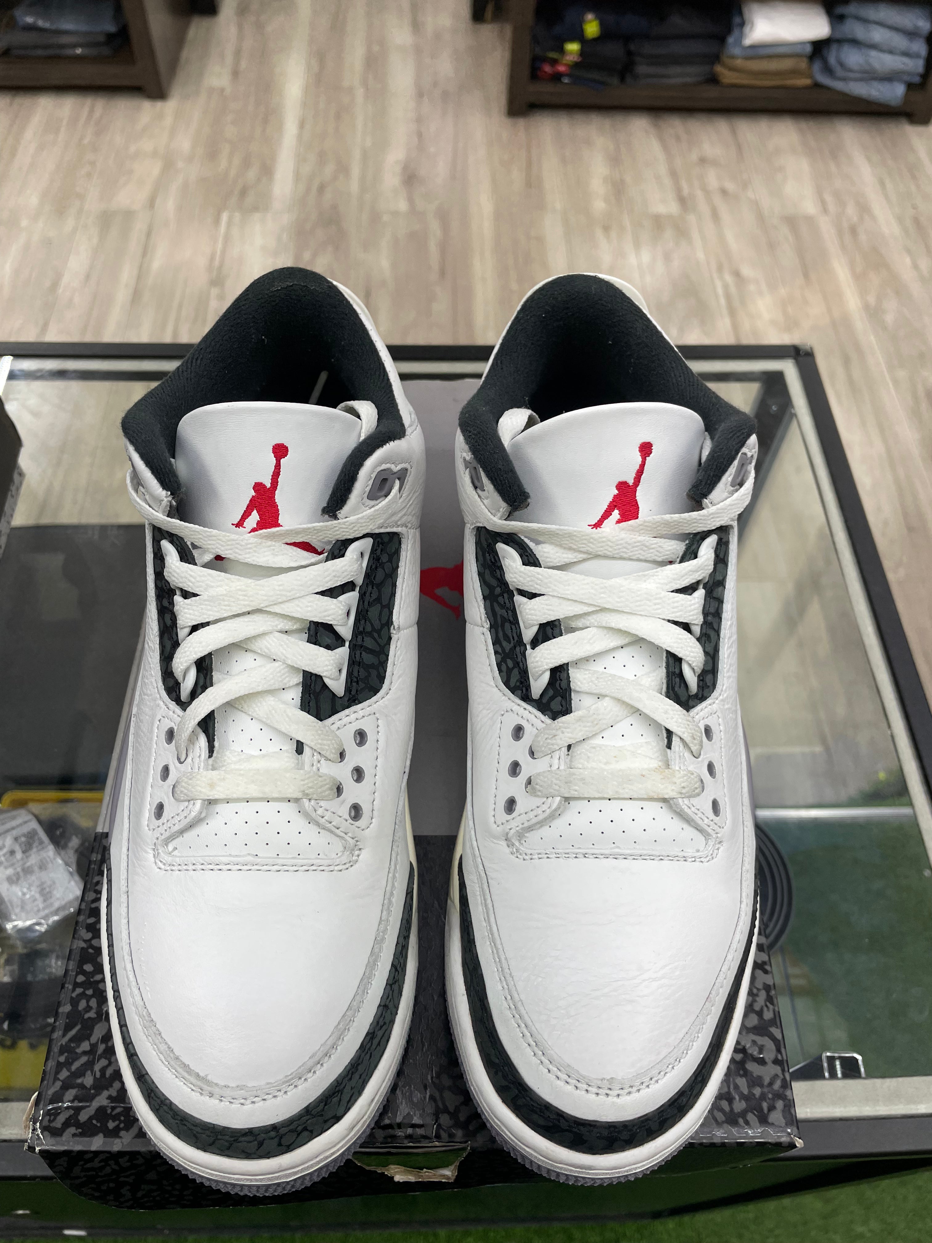 Air Jordan Retro 3 "Cement Grey" *Size 9.5 Preowned*