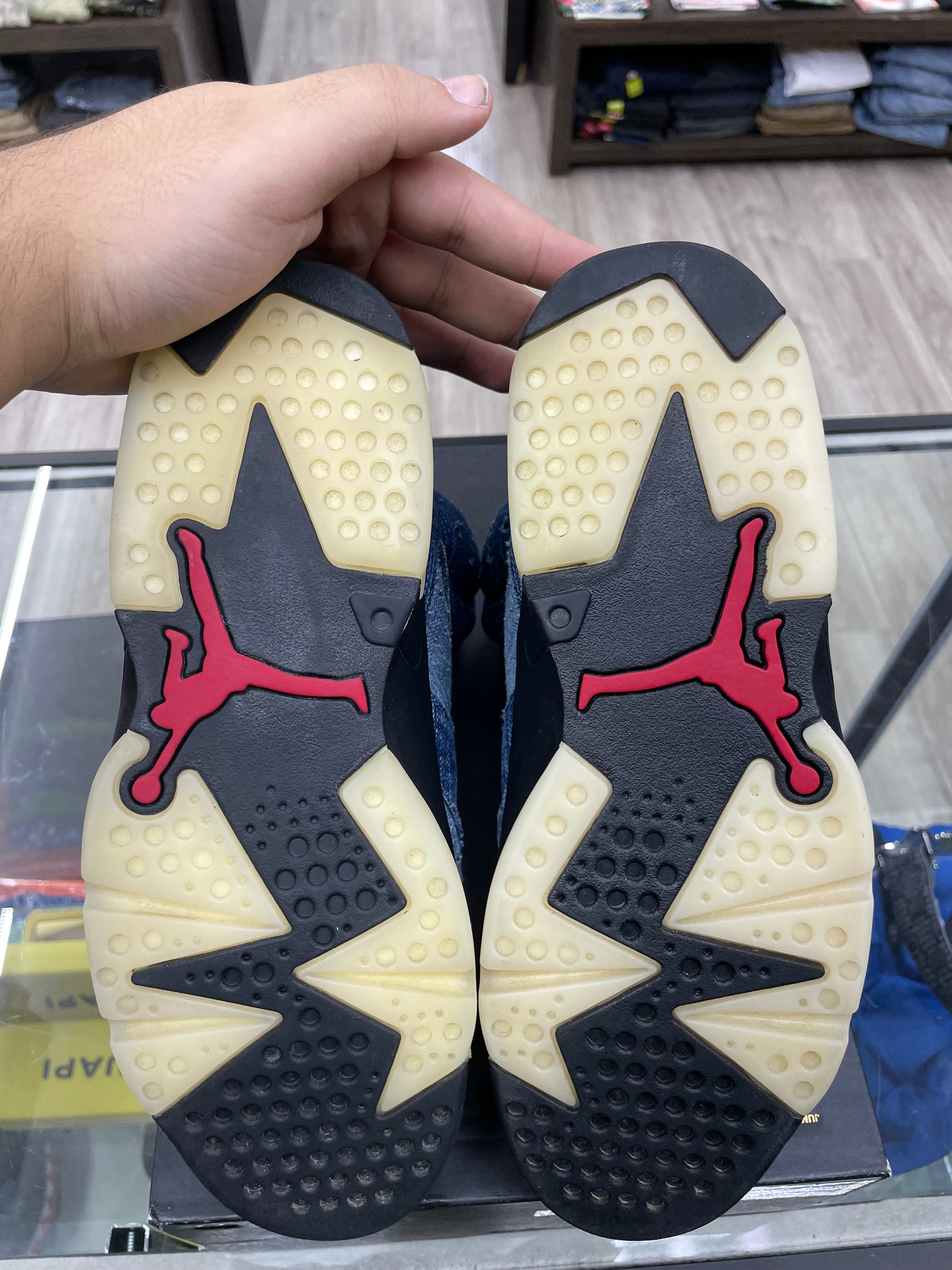 Air Jordan Retro 6 "Denim" *Size 8.5 Preowned*