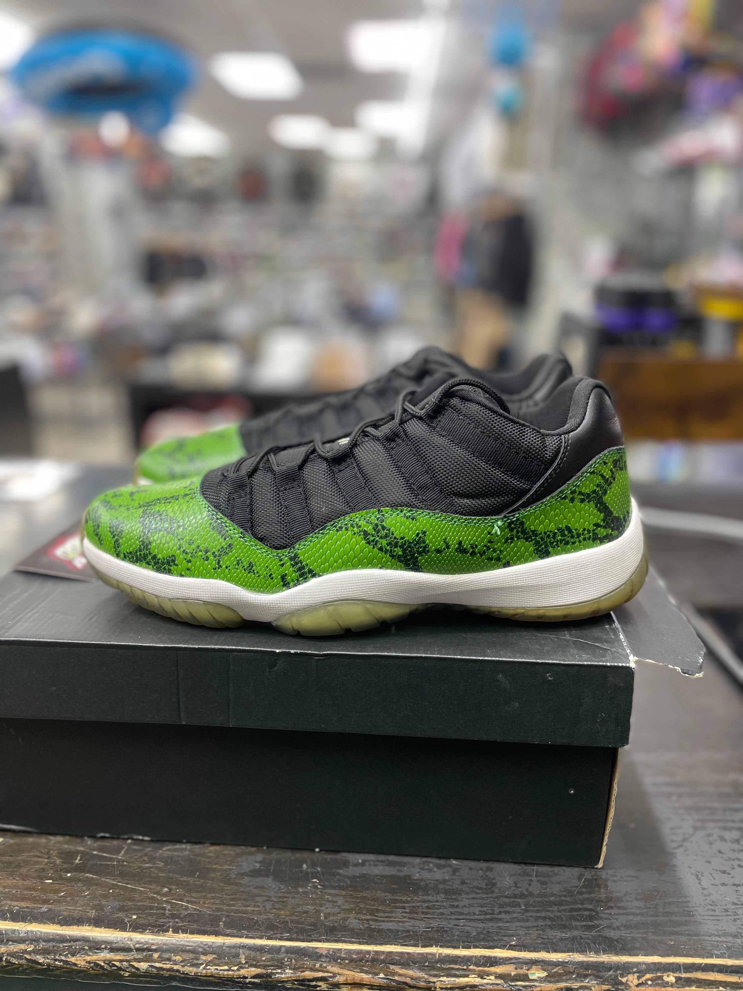 Air Jordan Retro 11 Low IE"Militia Green" *Size 11.5 Preowned*
