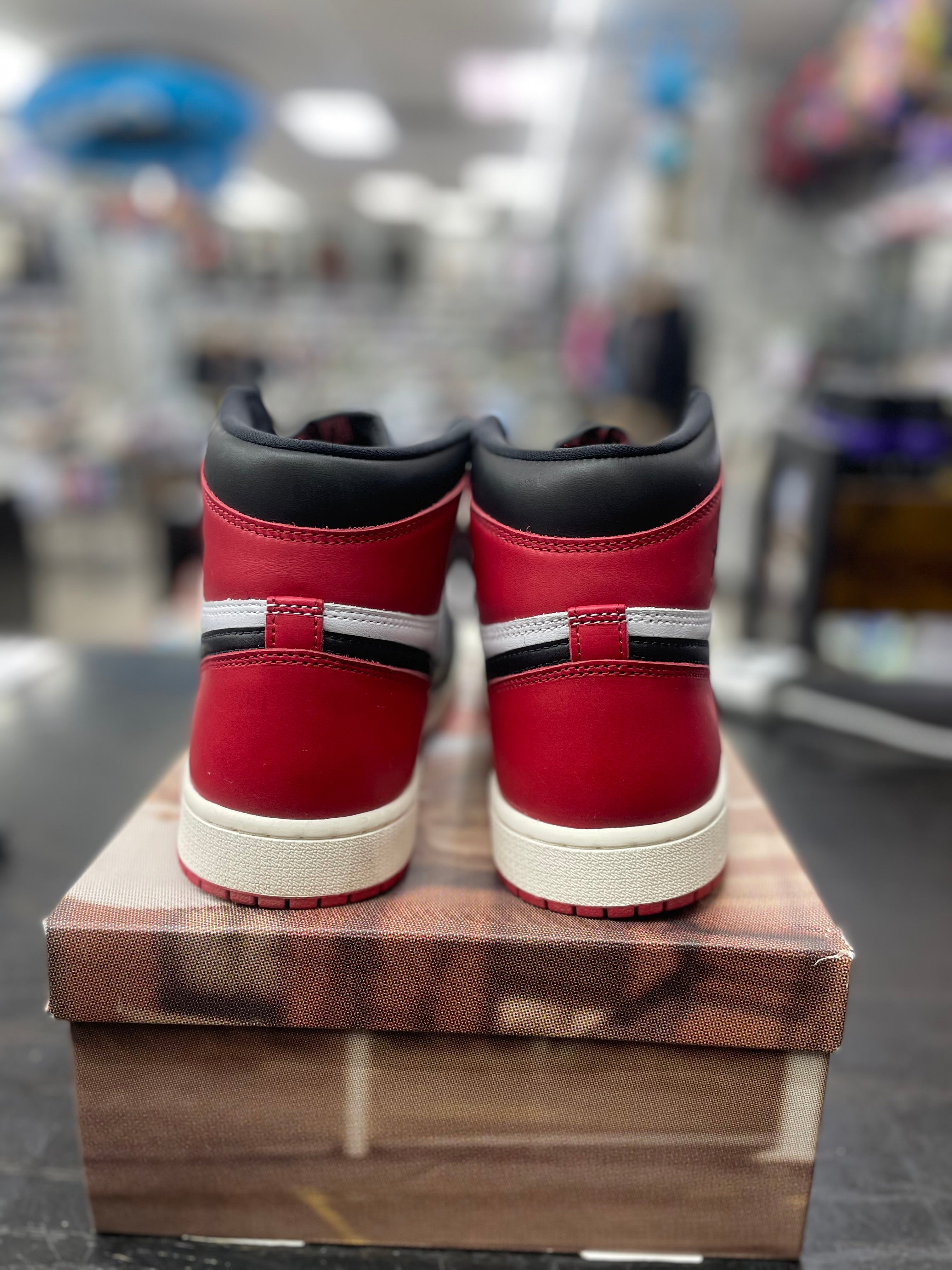 Air Jordan  1 "Black Toe Reimagined" *Size 9 Preowned*