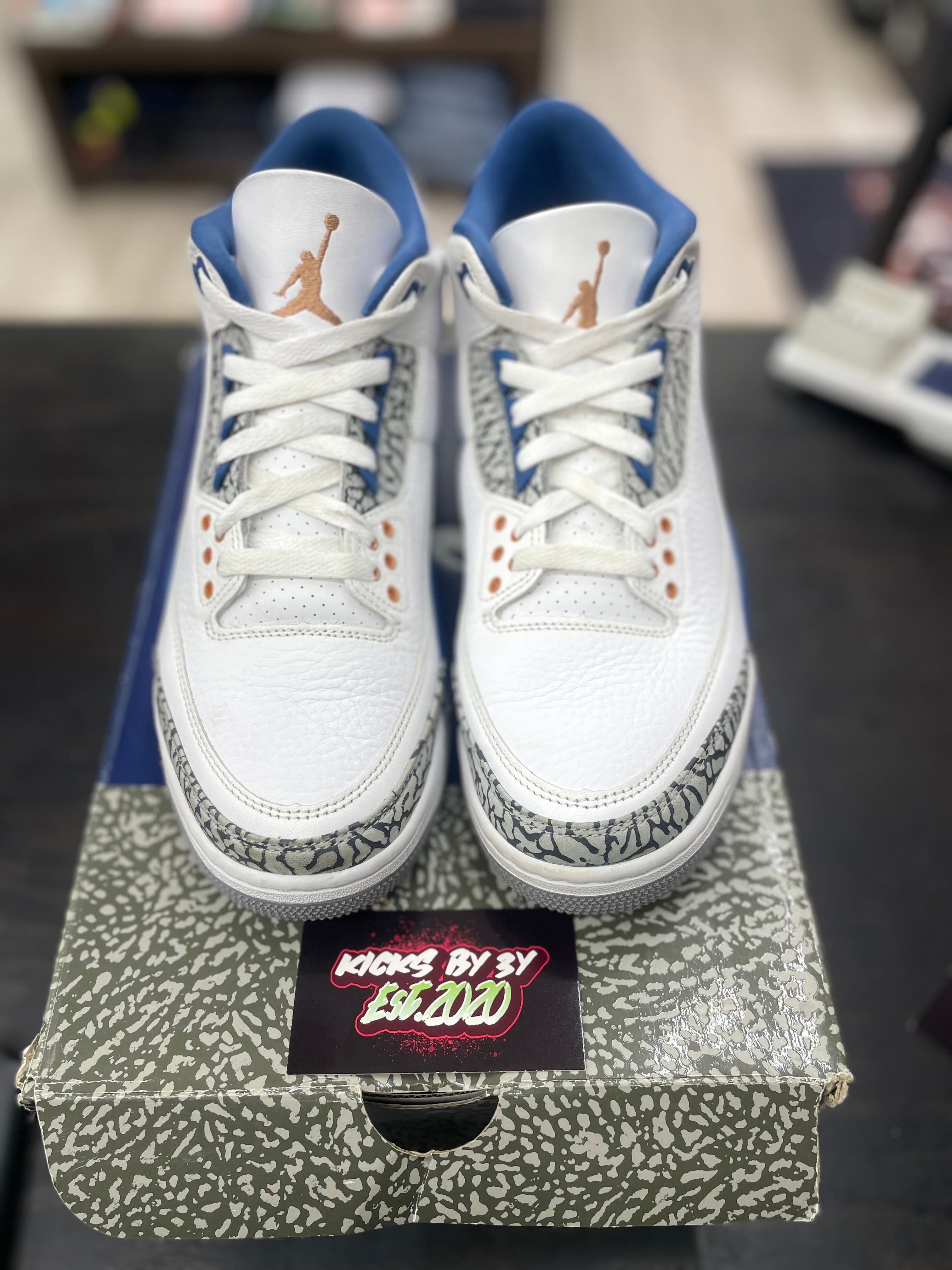Air Jordan Retro 3 "Wizards" *Size 10 Preowned*