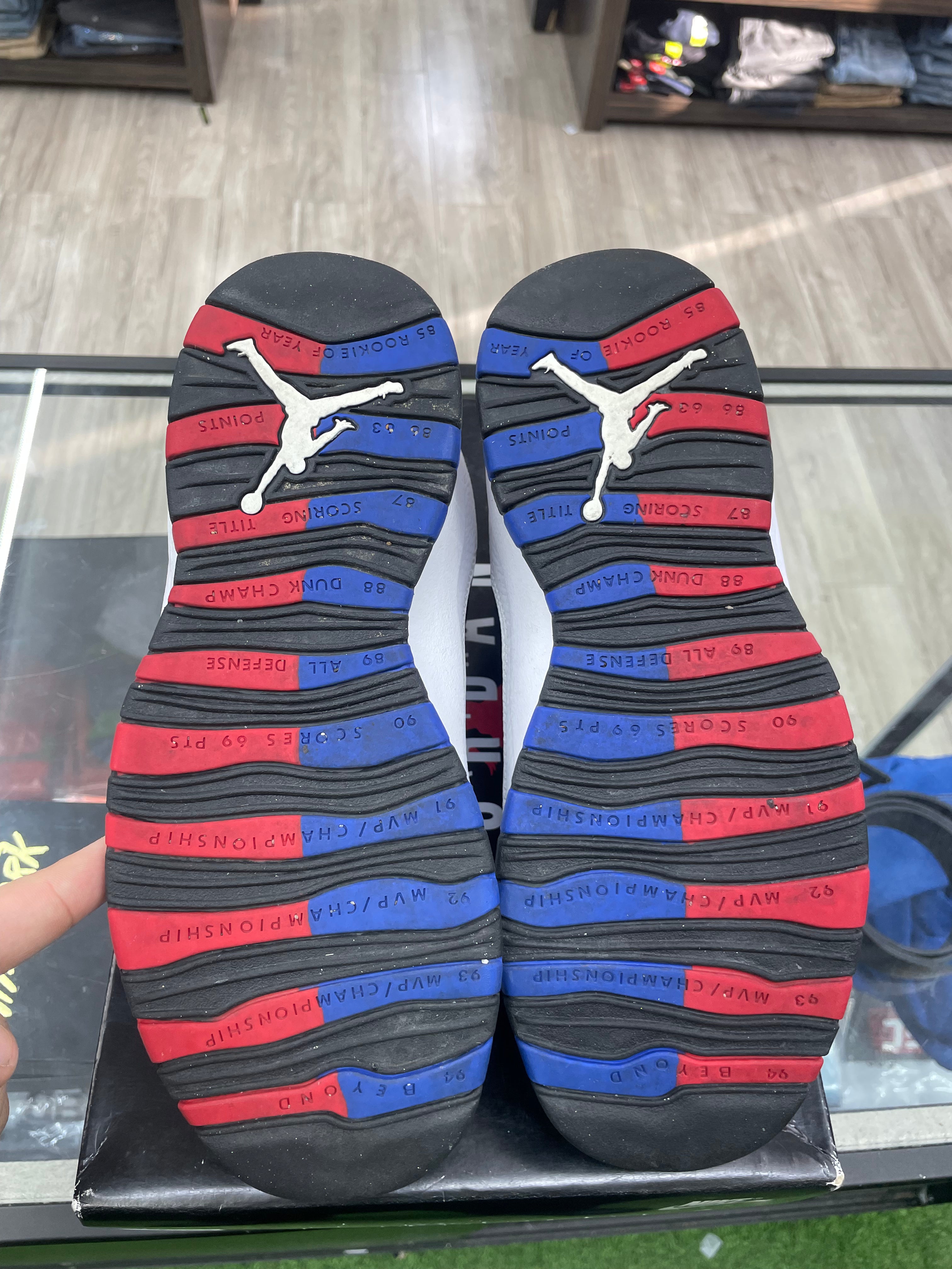 Air Jordan Retro 10 “Russell Westbrook Class Of 2006” *Size 8.5 Preowned*