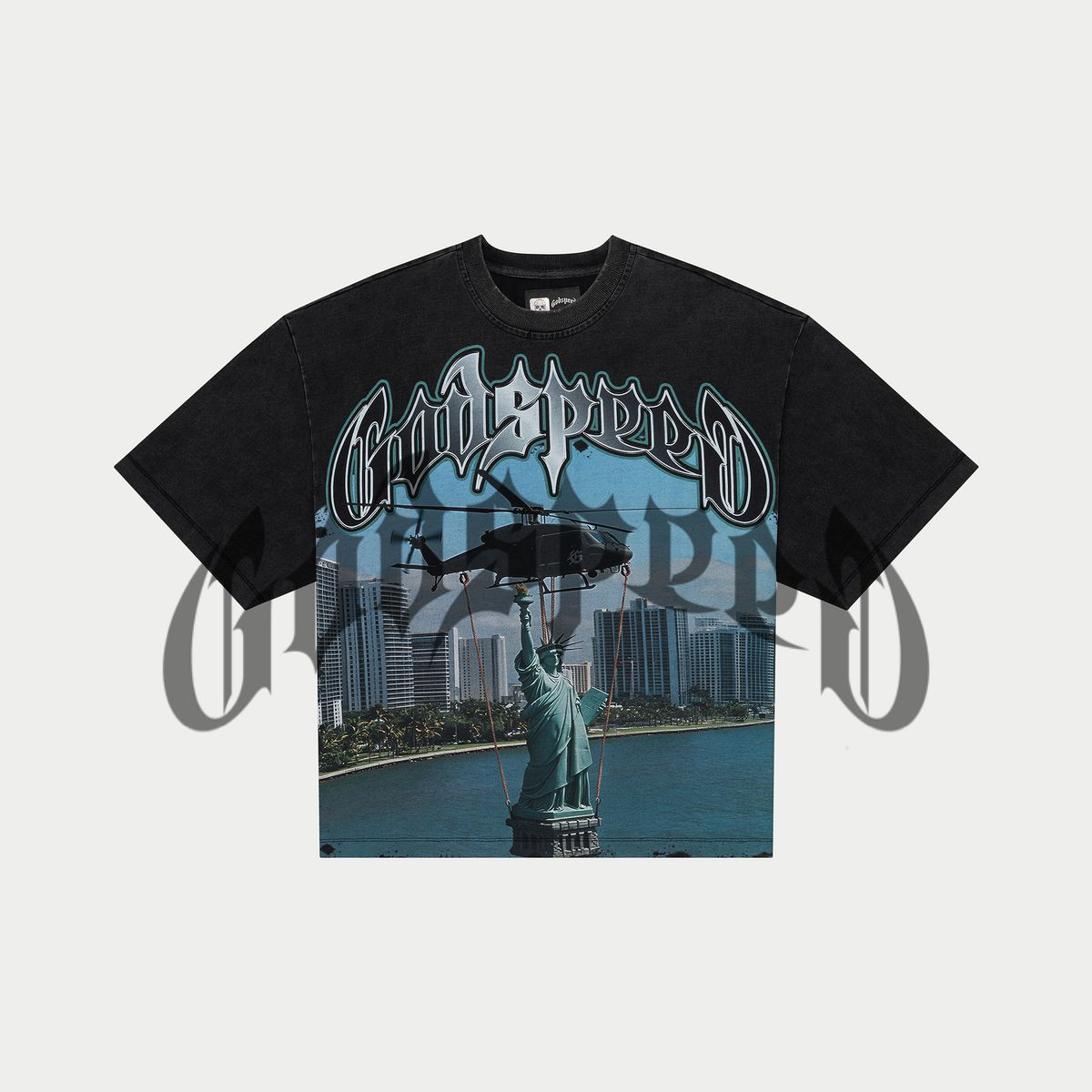 Godspeed "JFK to Miami" (BLACK WASH)