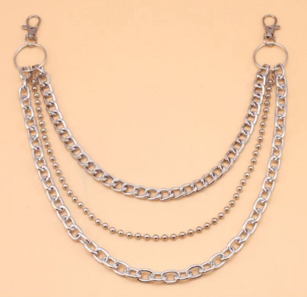 BEAD WALLET CHAIN