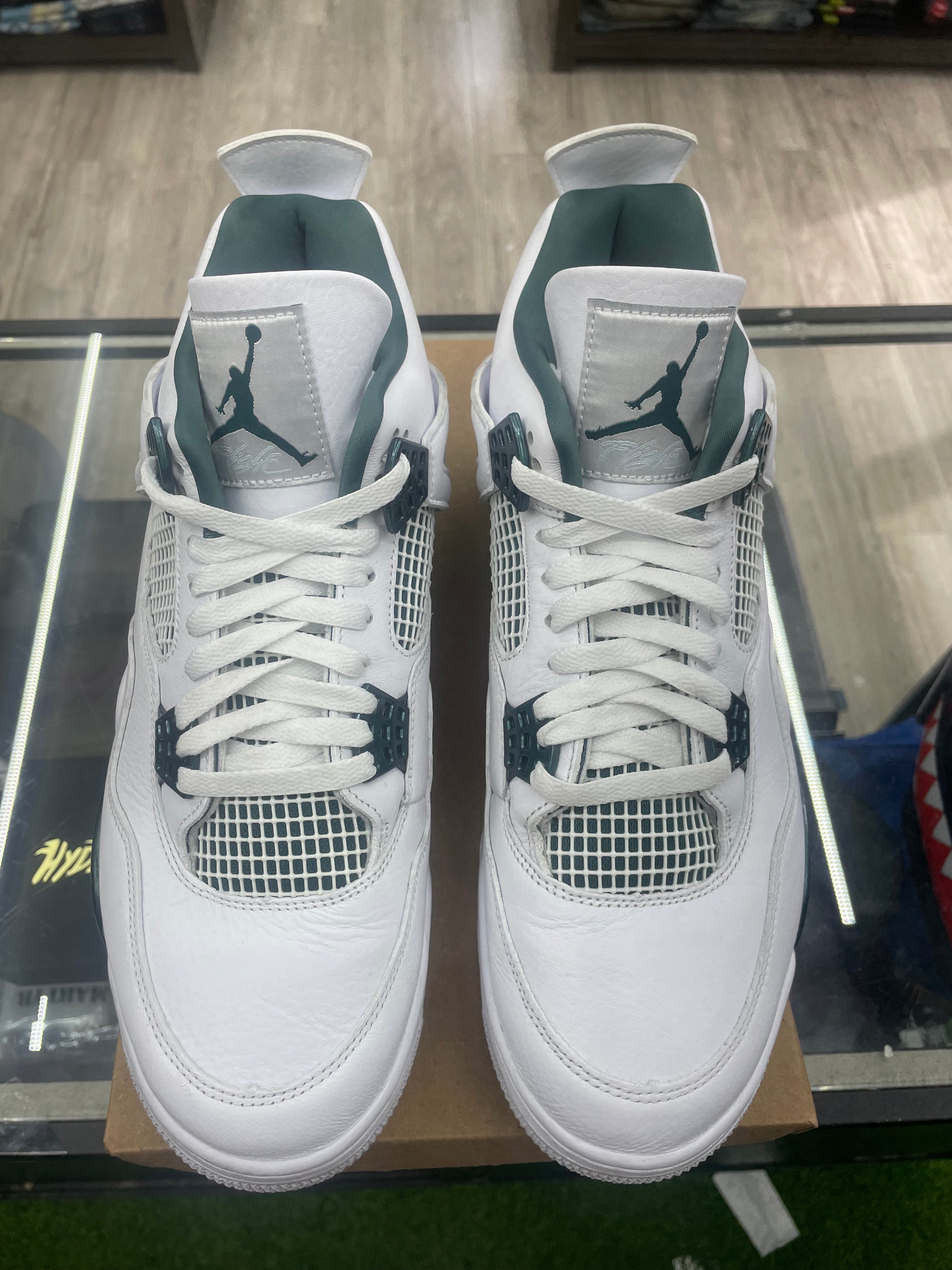 Air Jordan Retro 4 “Oxidized Green” *Size 12 Preowned* (FQ8138-103)