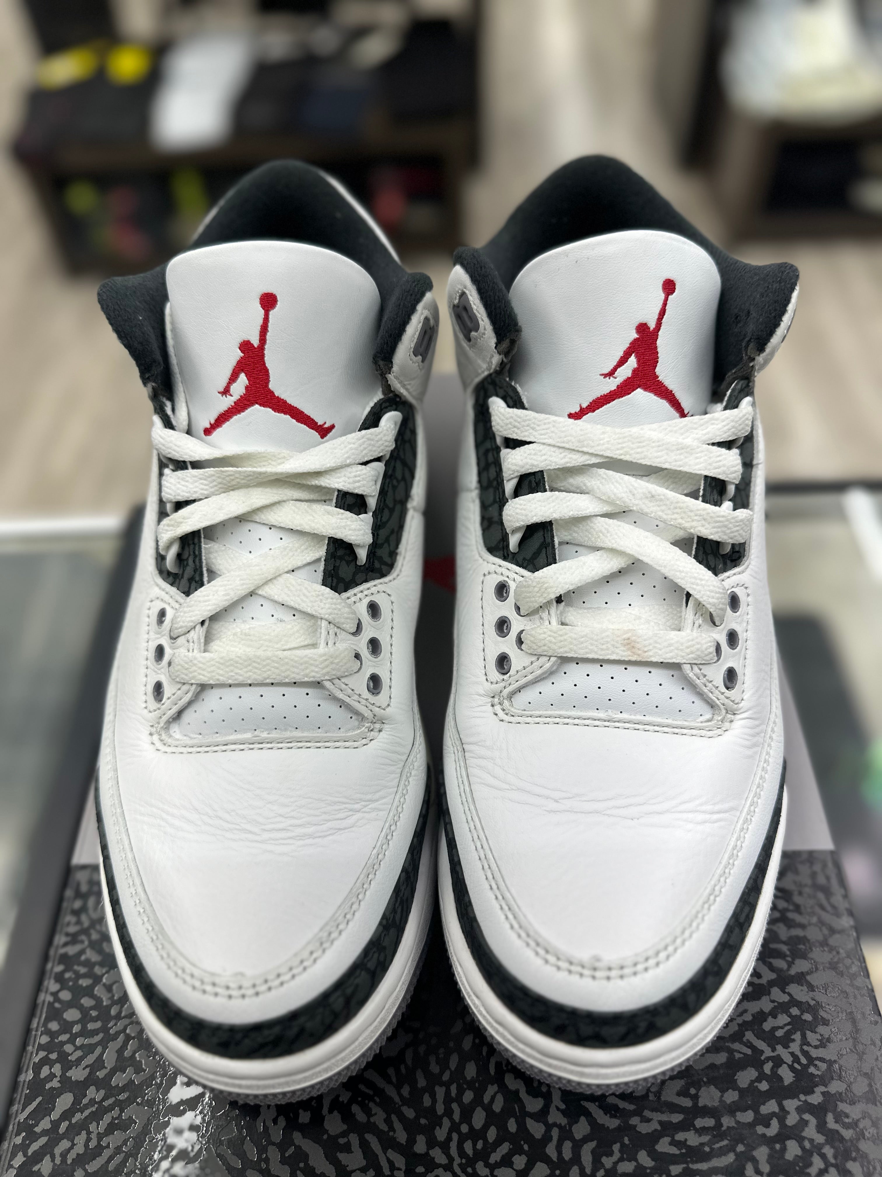 Air Jordan Retro 3 “Cement Grey" *Size 8.5 Preowned*
