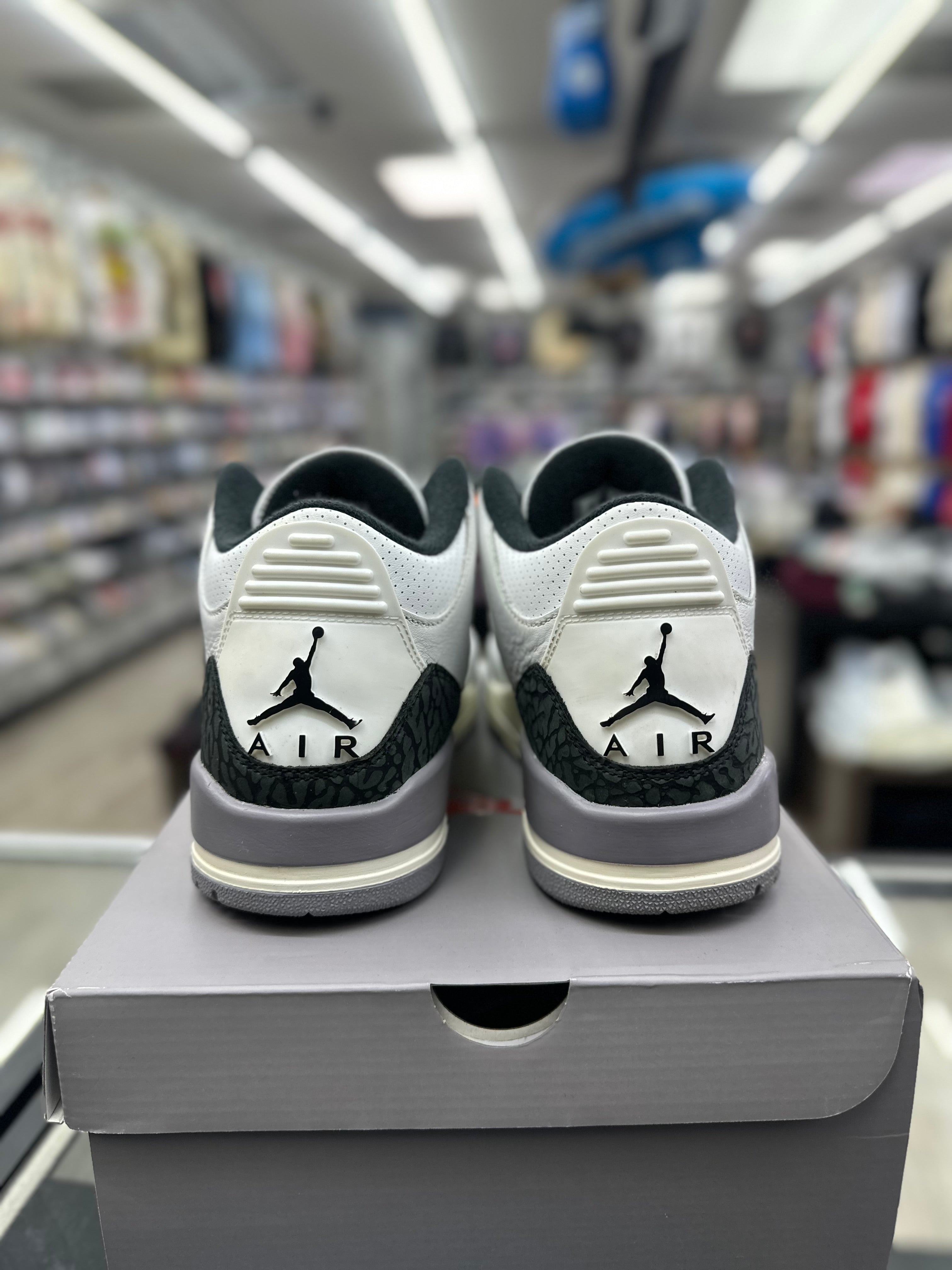 Air Jordan Retro 3 “Cement Grey" *Size 8.5 Preowned*