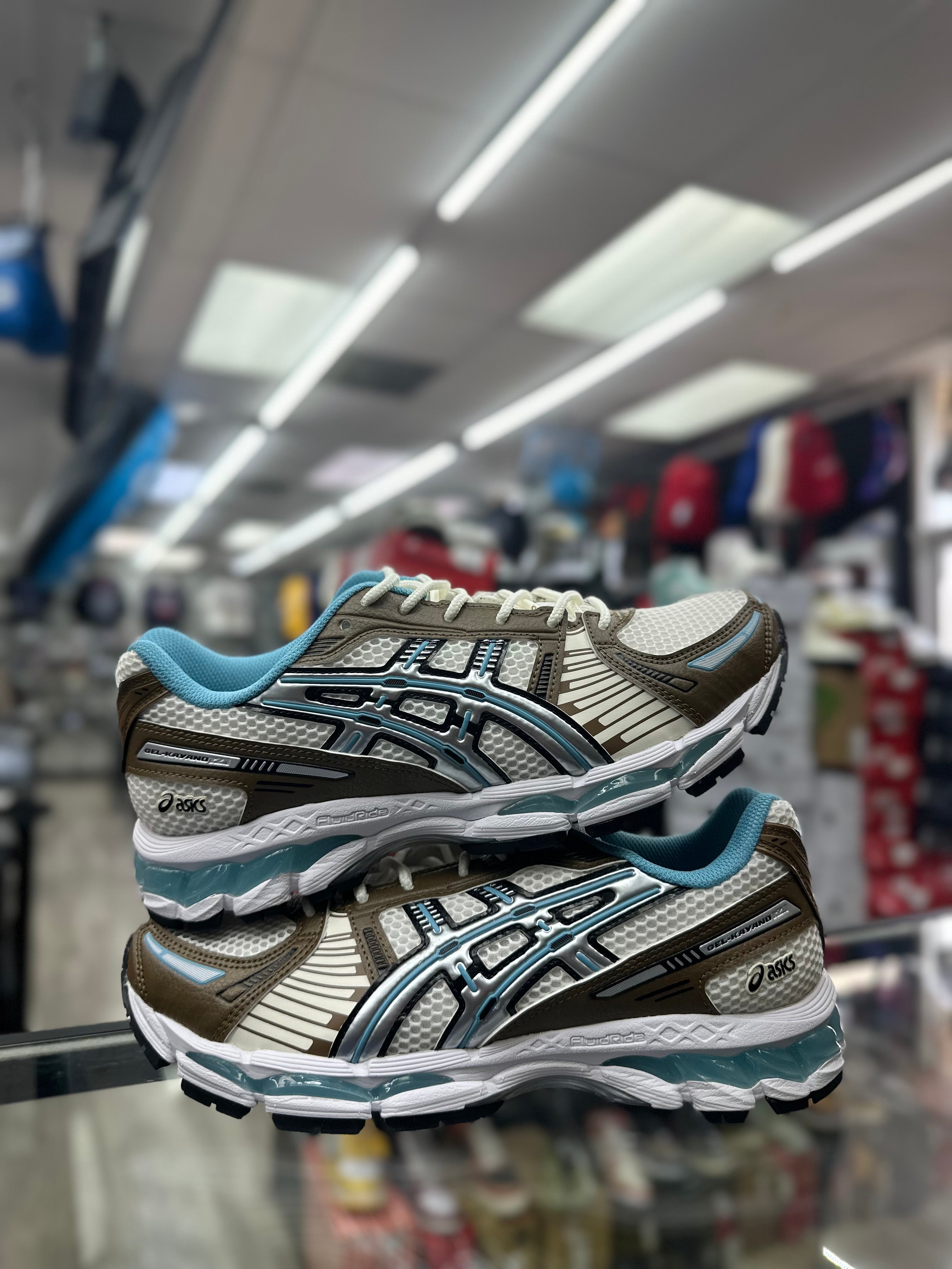 Asics Gel-Kayano 12.1 "Cream/Stillwater"