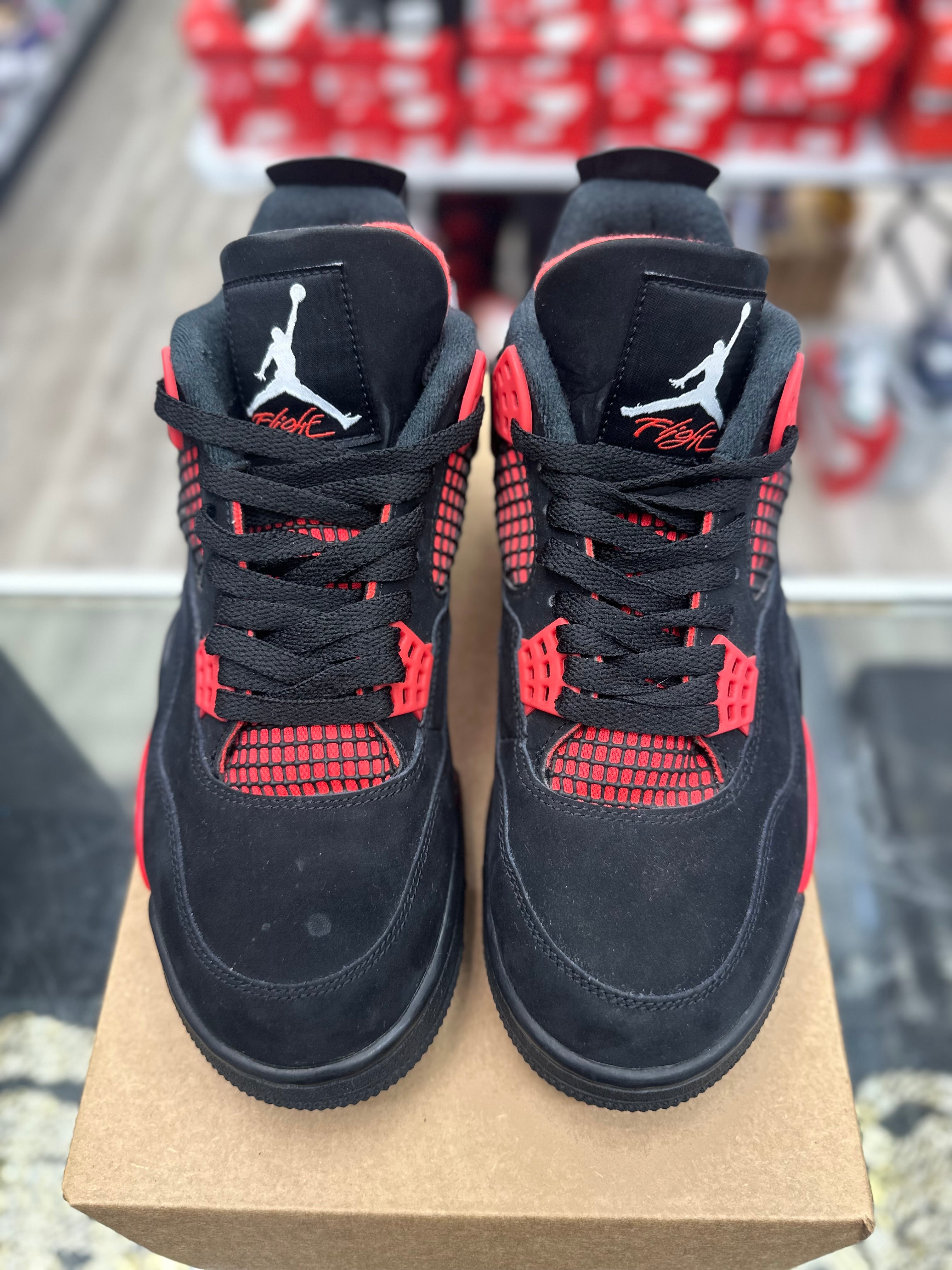Air Jordan Retro 4 “Red Thunder” *Size 9.5 Preowned*