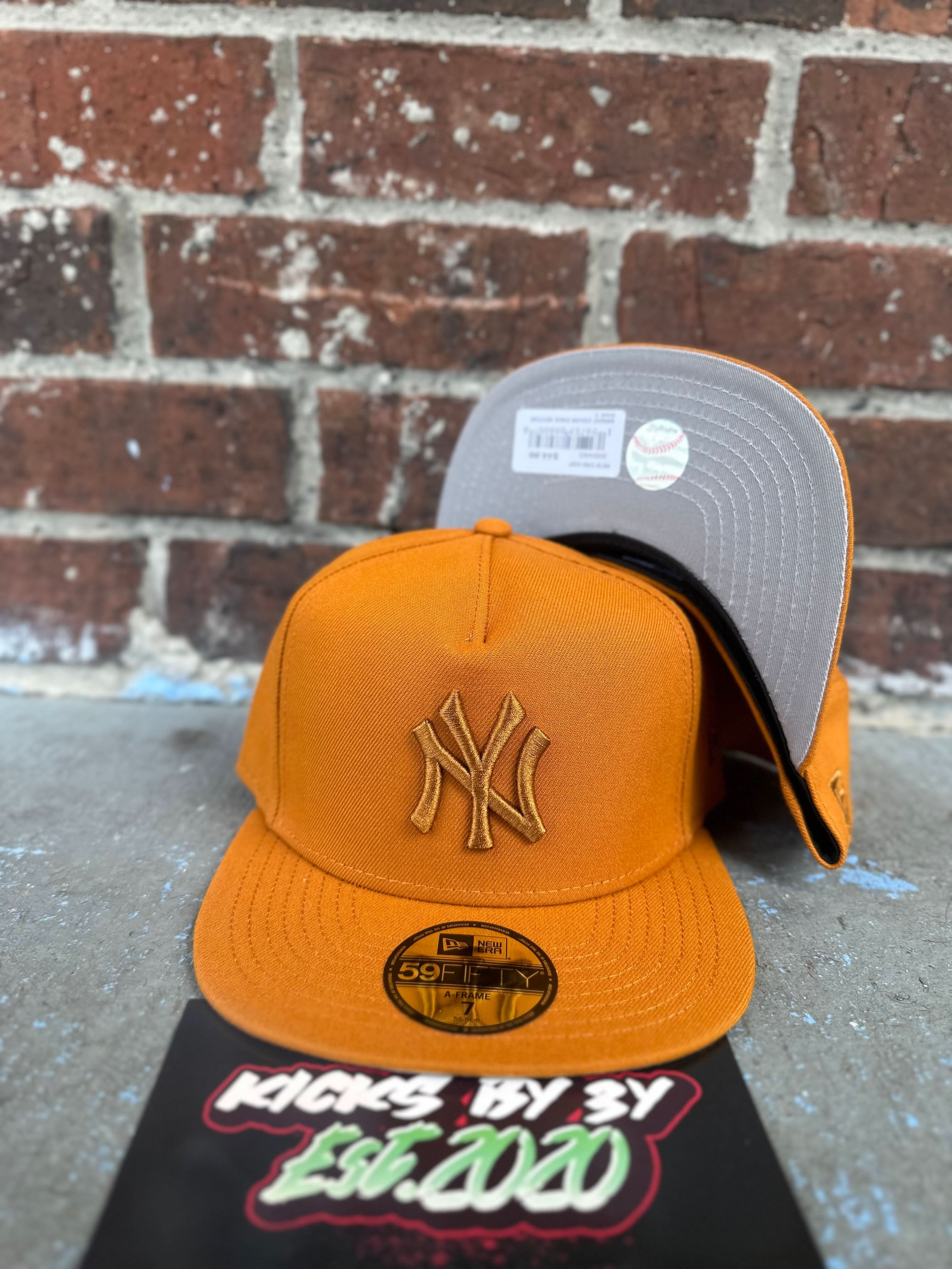 New Era 59FIFTY Fitted "New York Yankees Burnt Orange" A-Frame Fitted 60694403