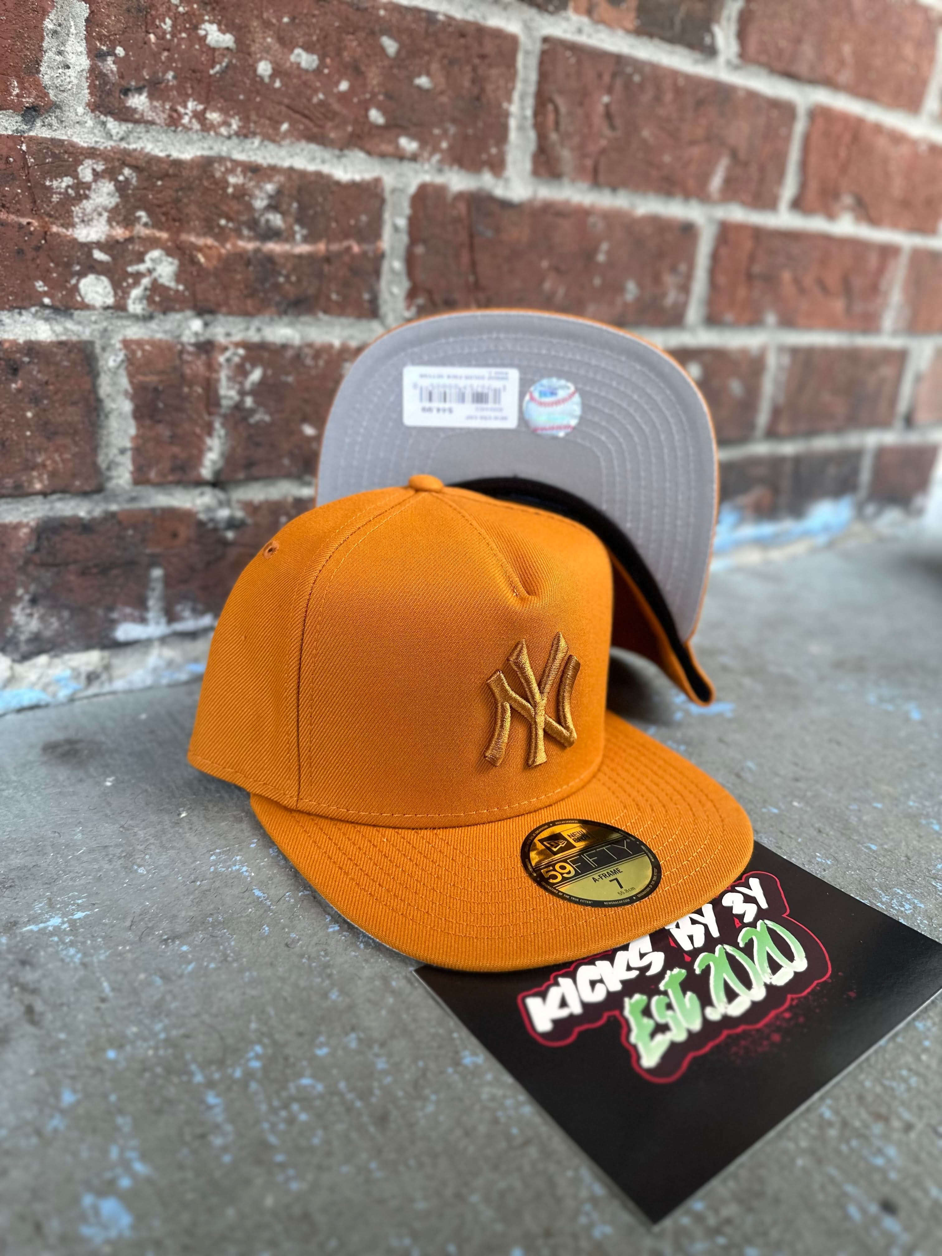 New Era 59FIFTY Fitted "New York Yankees Burnt Orange" A-Frame Fitted 60694403