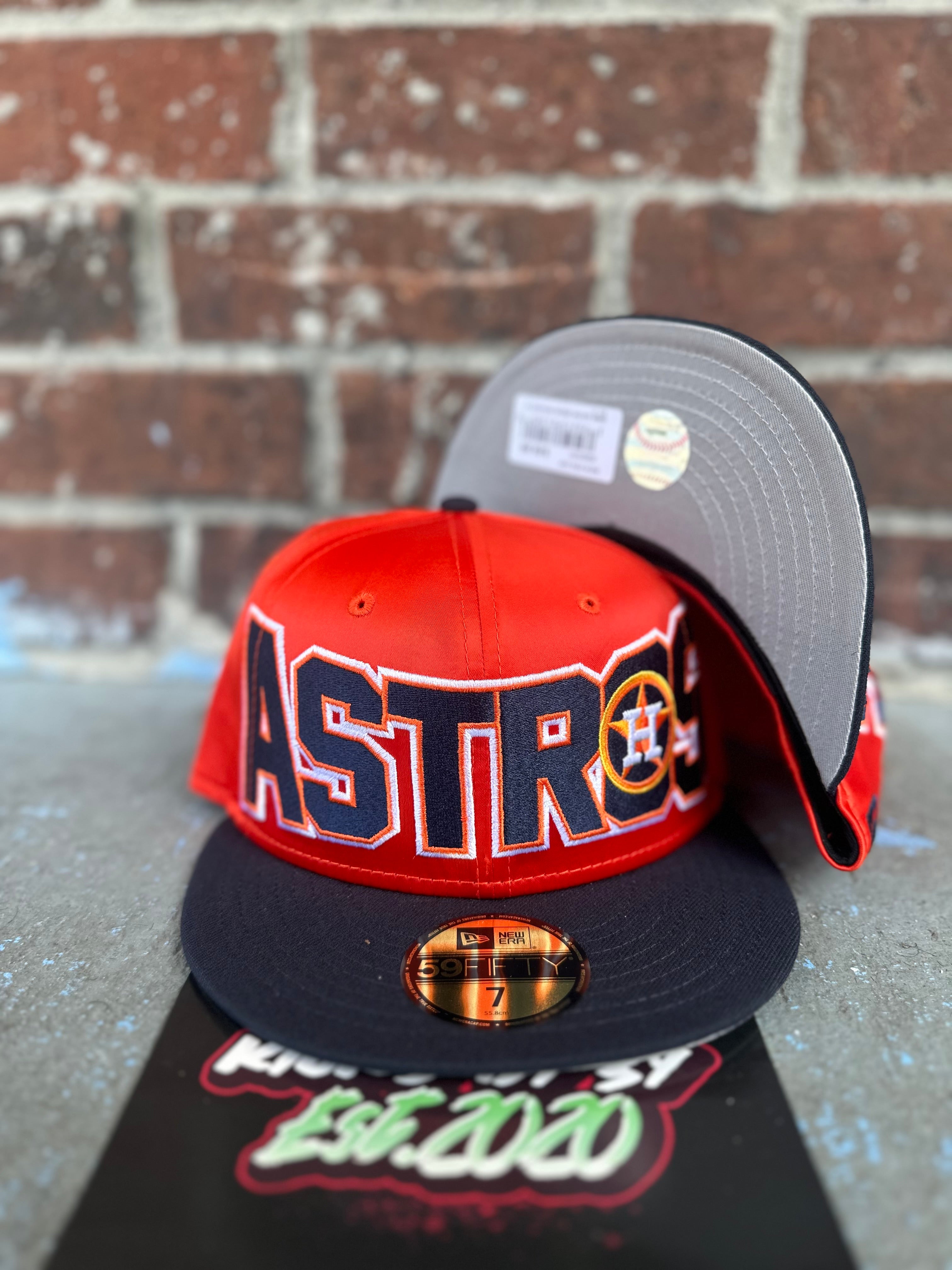 New Era 59FIFTY Fitted "Houston Astros" Satin 60693787