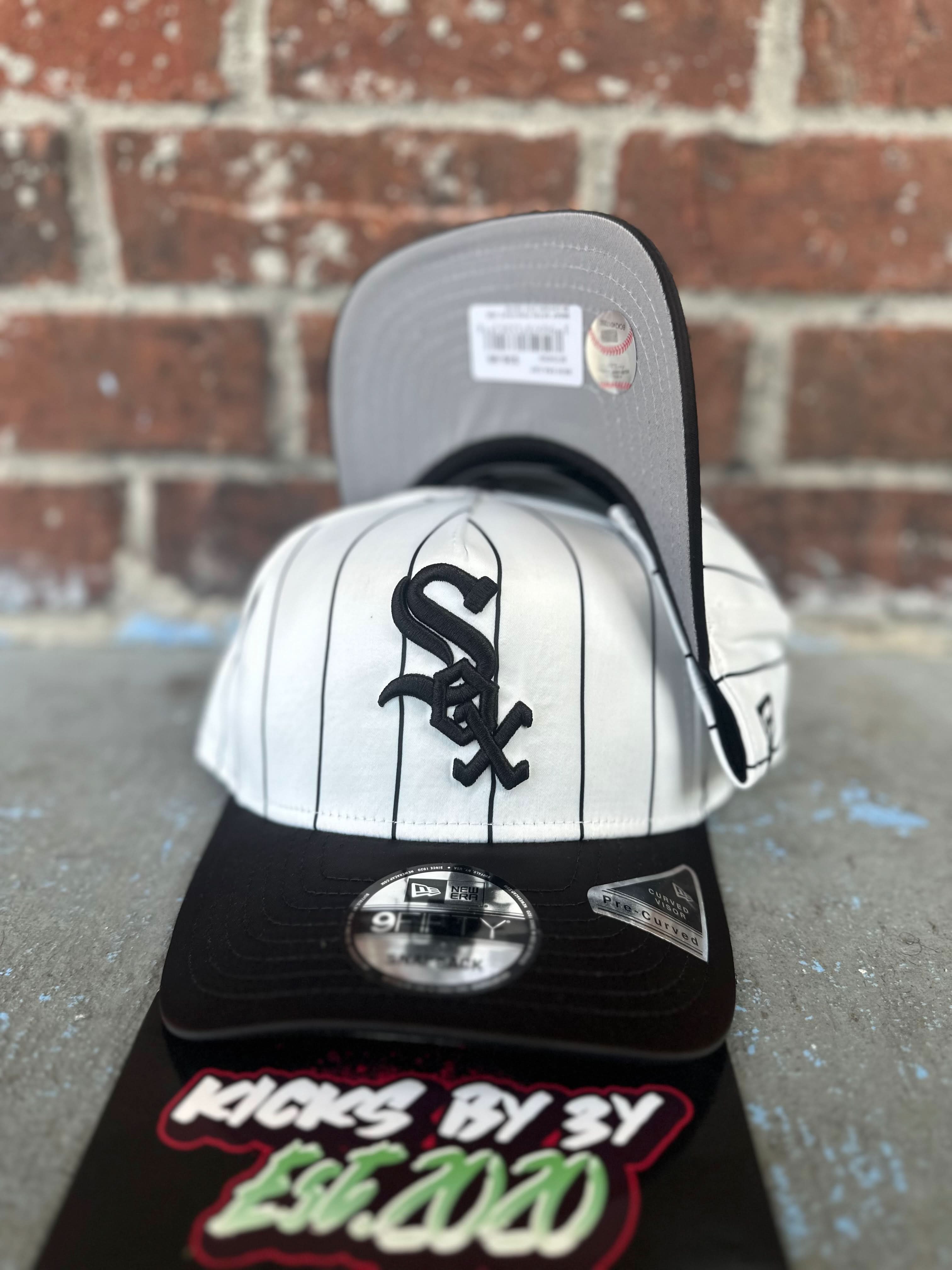 New Era 9Fifty Snapback "White Sox" Black/White Pre-Curved Snapback 60724059