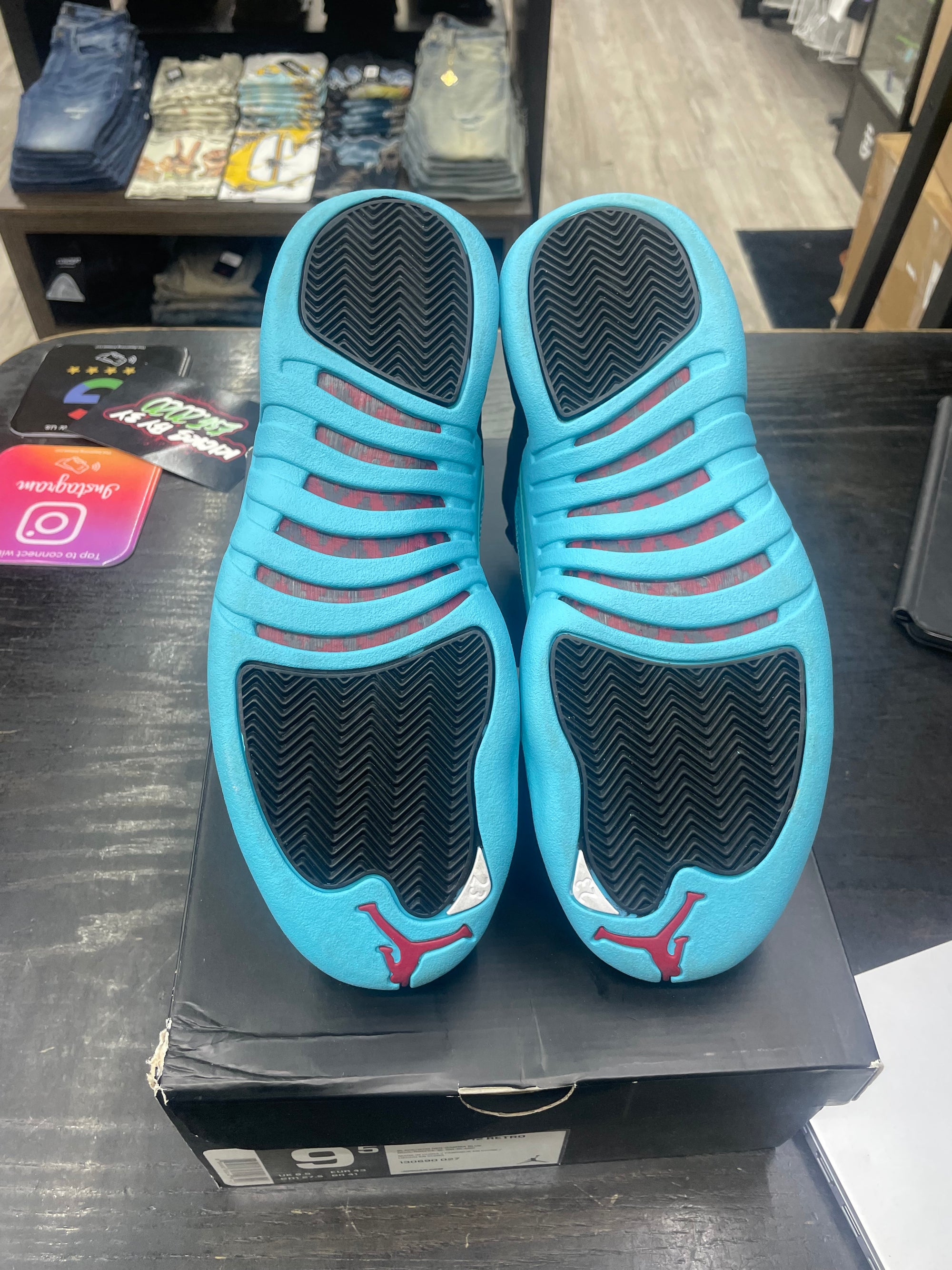 Air Jordan Retro 12 “Gamma Blue” *Size 9.5 Preowned* (130690-027)