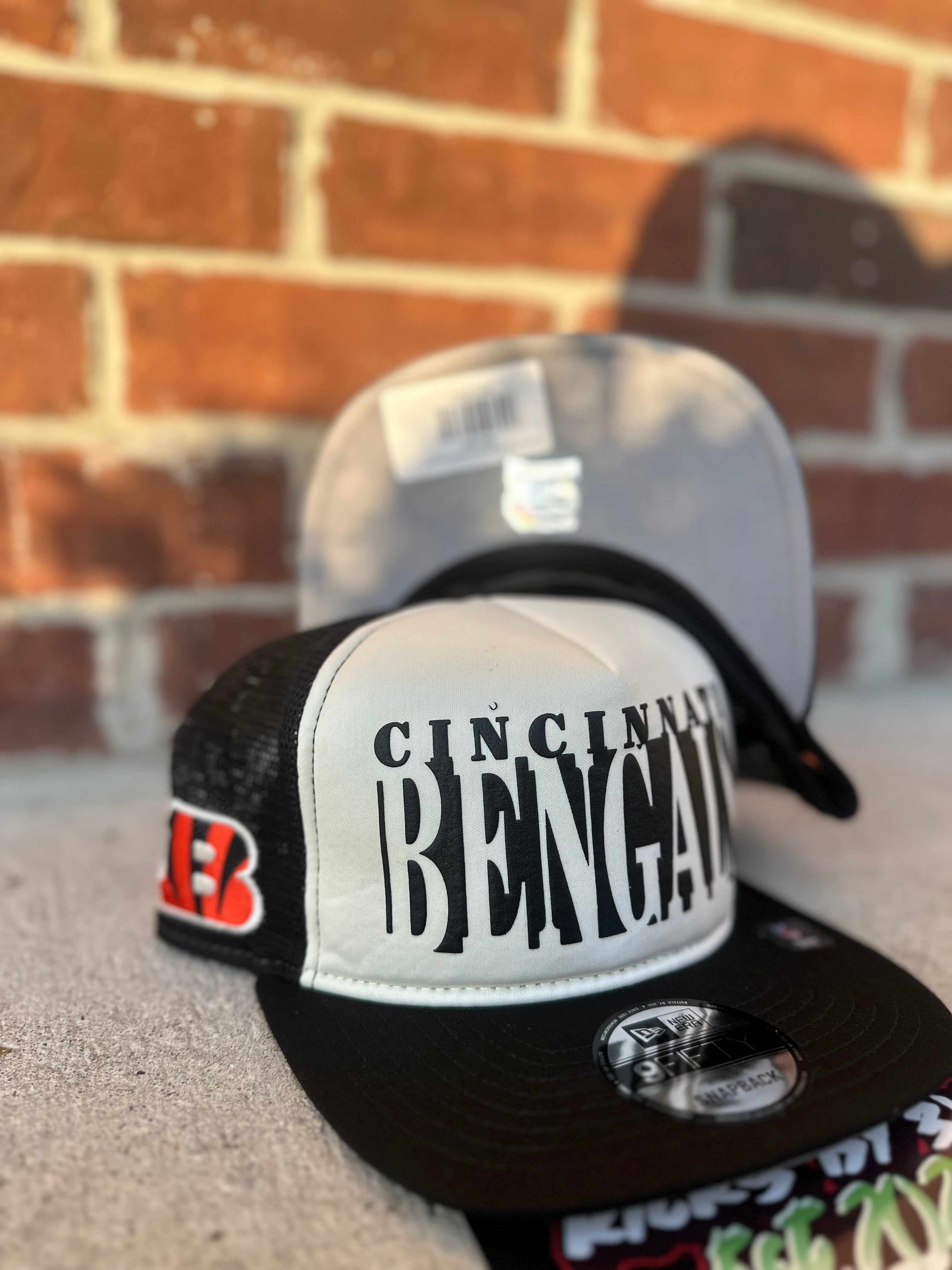 New Era 9Fifty Snapback "Cincinnati Bengals" A-Frame Trucker Snapback 60724421