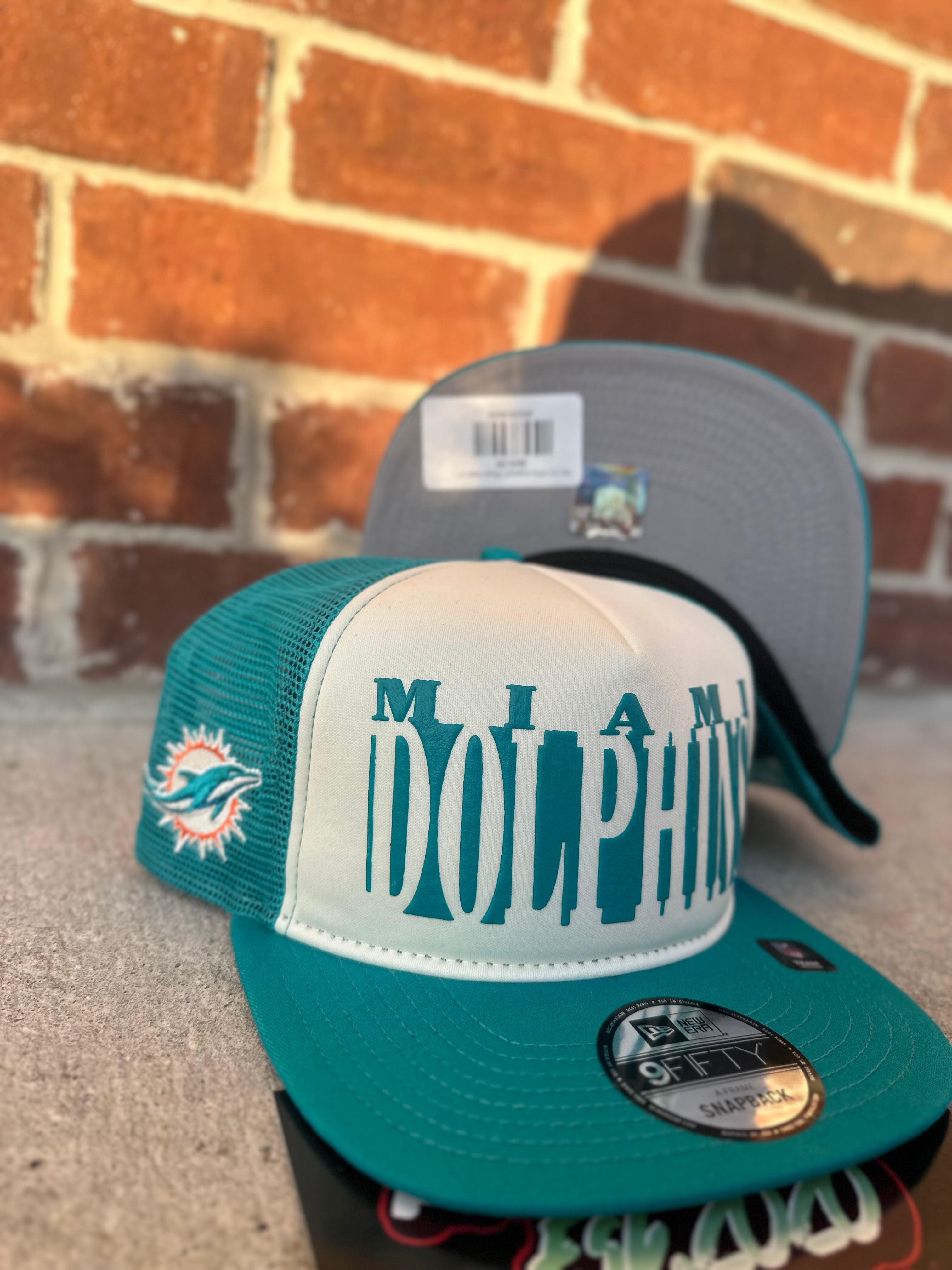 New Era 9Fifty Snapback "Miami Dolphins" A-Frame Trucker Snapback 60724435