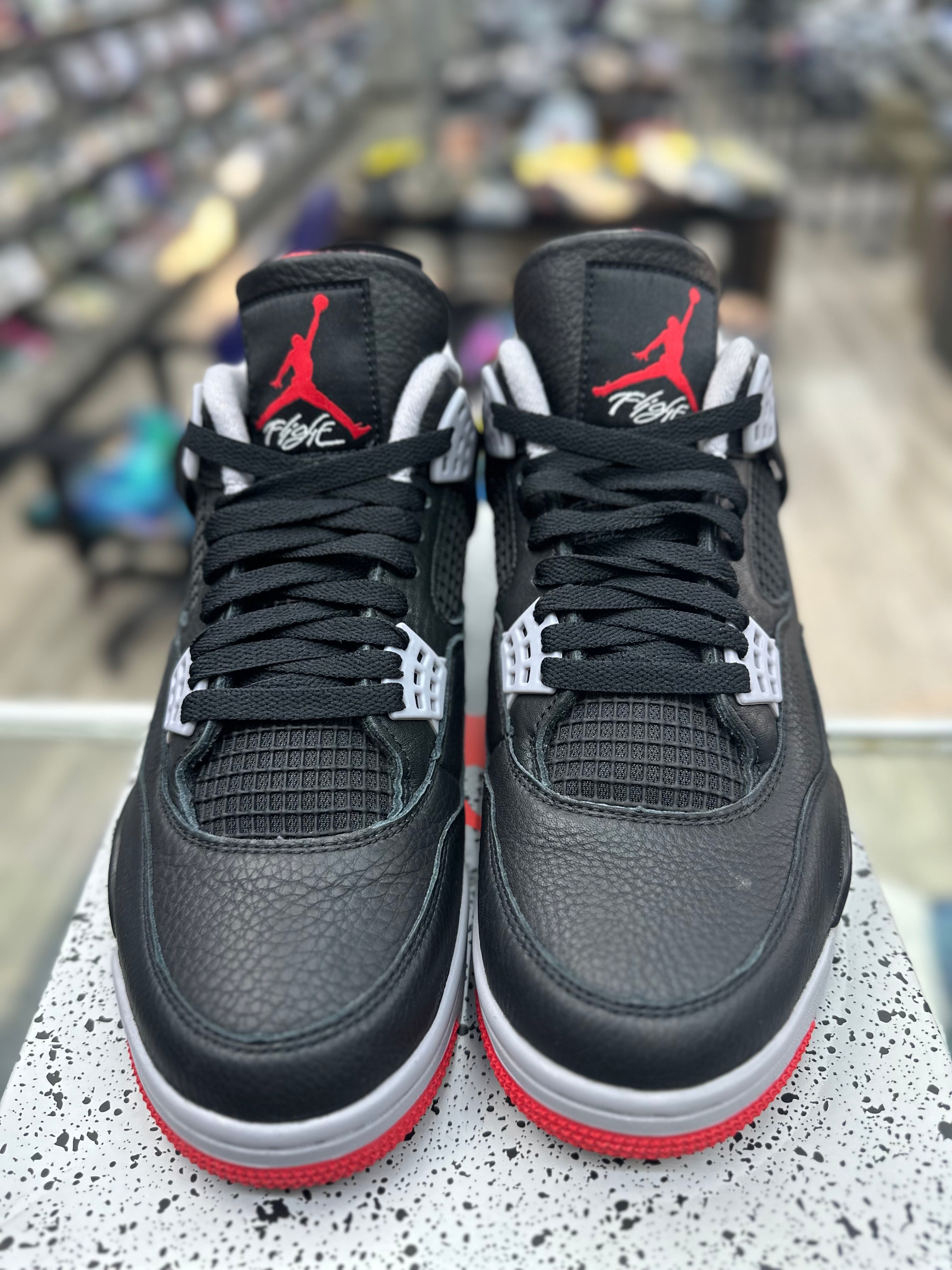 Air Jordan 4 Retro "Bred Reimagined" *Size 9 Preowned* FV5029-006