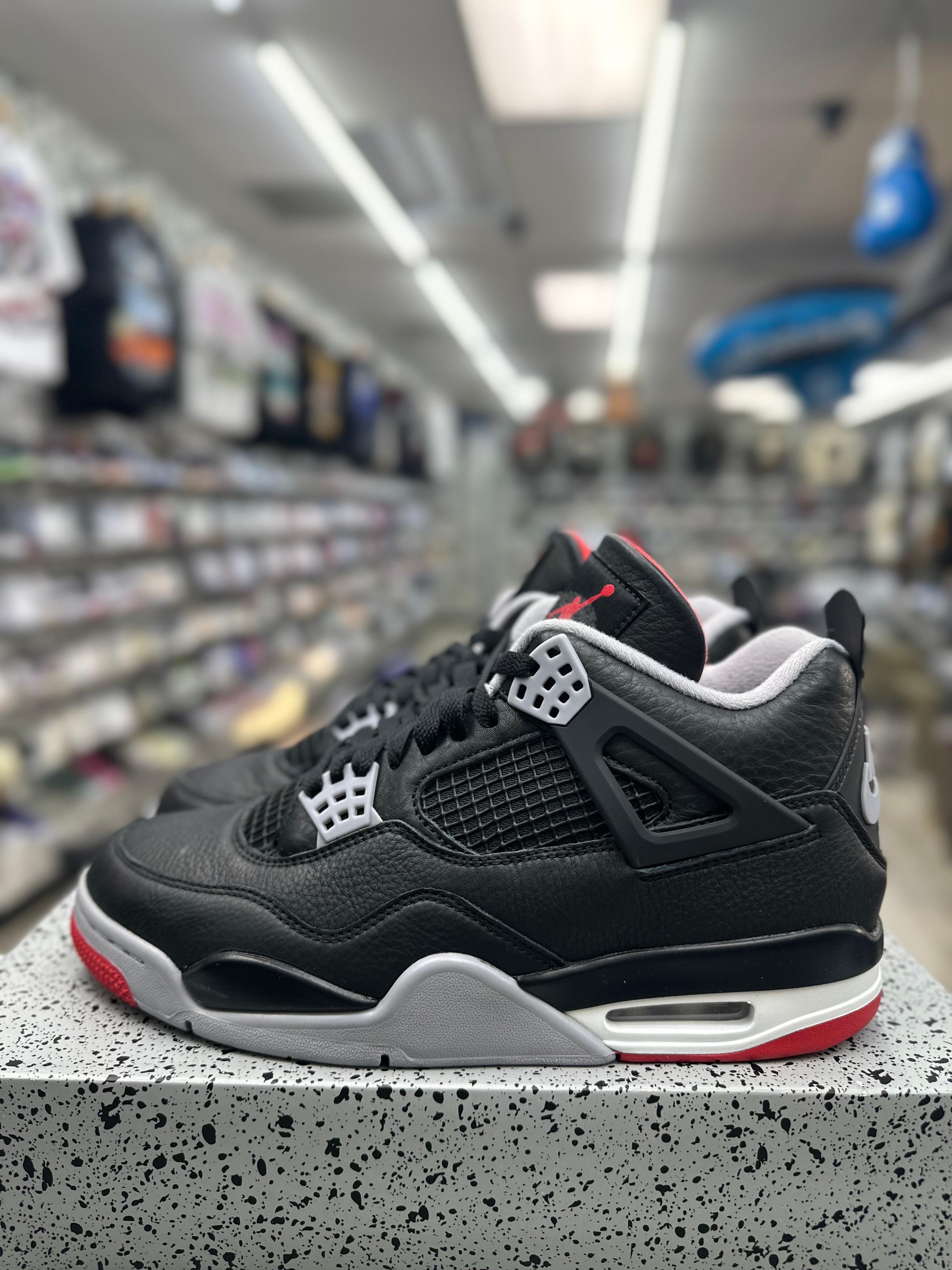 Air Jordan 4 Retro "Bred Reimagined" *Size 9 Preowned* FV5029-006