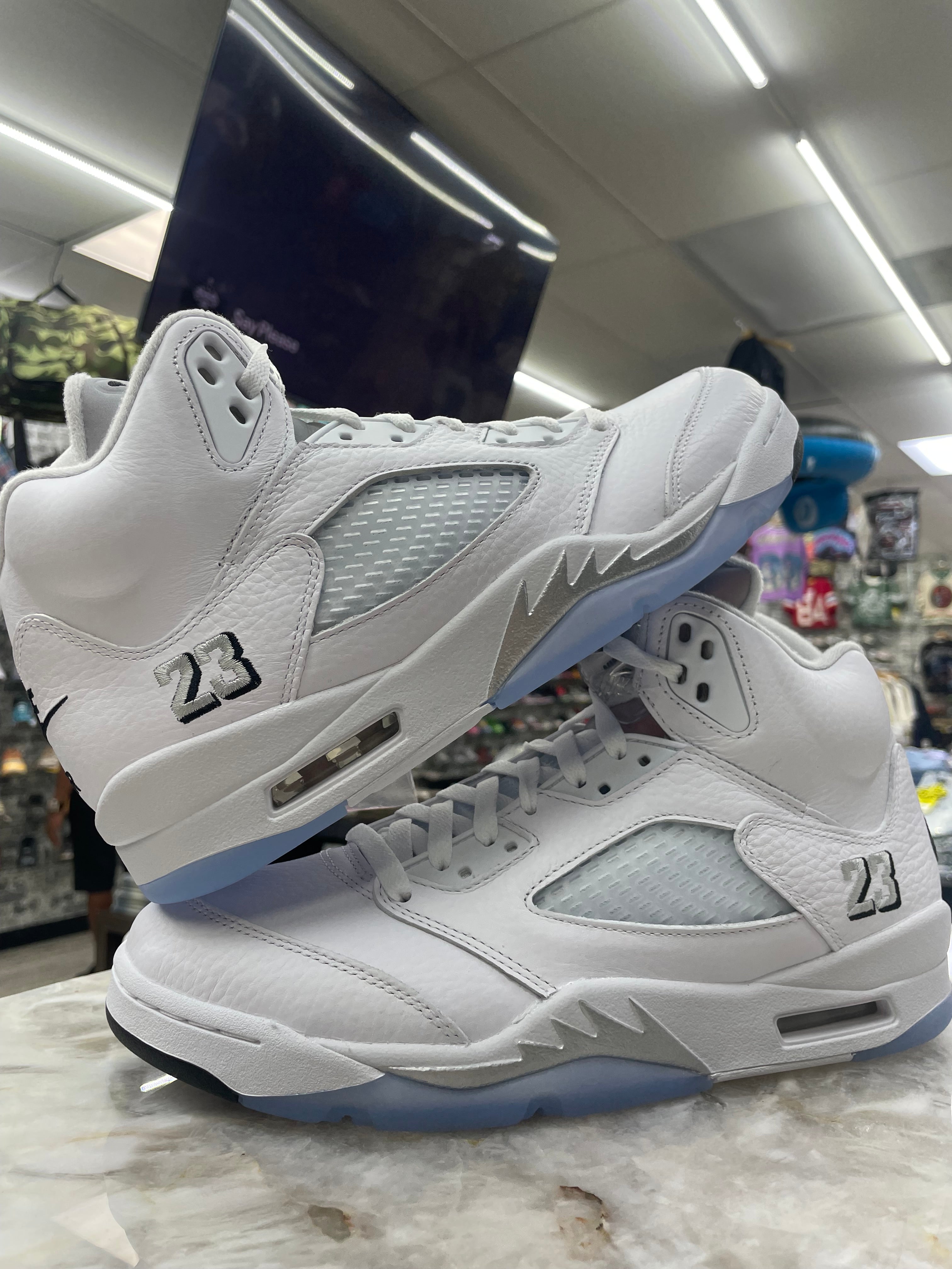 【新品未使用】Nike Air Jordan 5 OG 27cm Jordan 5 Retro OG 'Black Metallic Reimagined' - Air Jordan