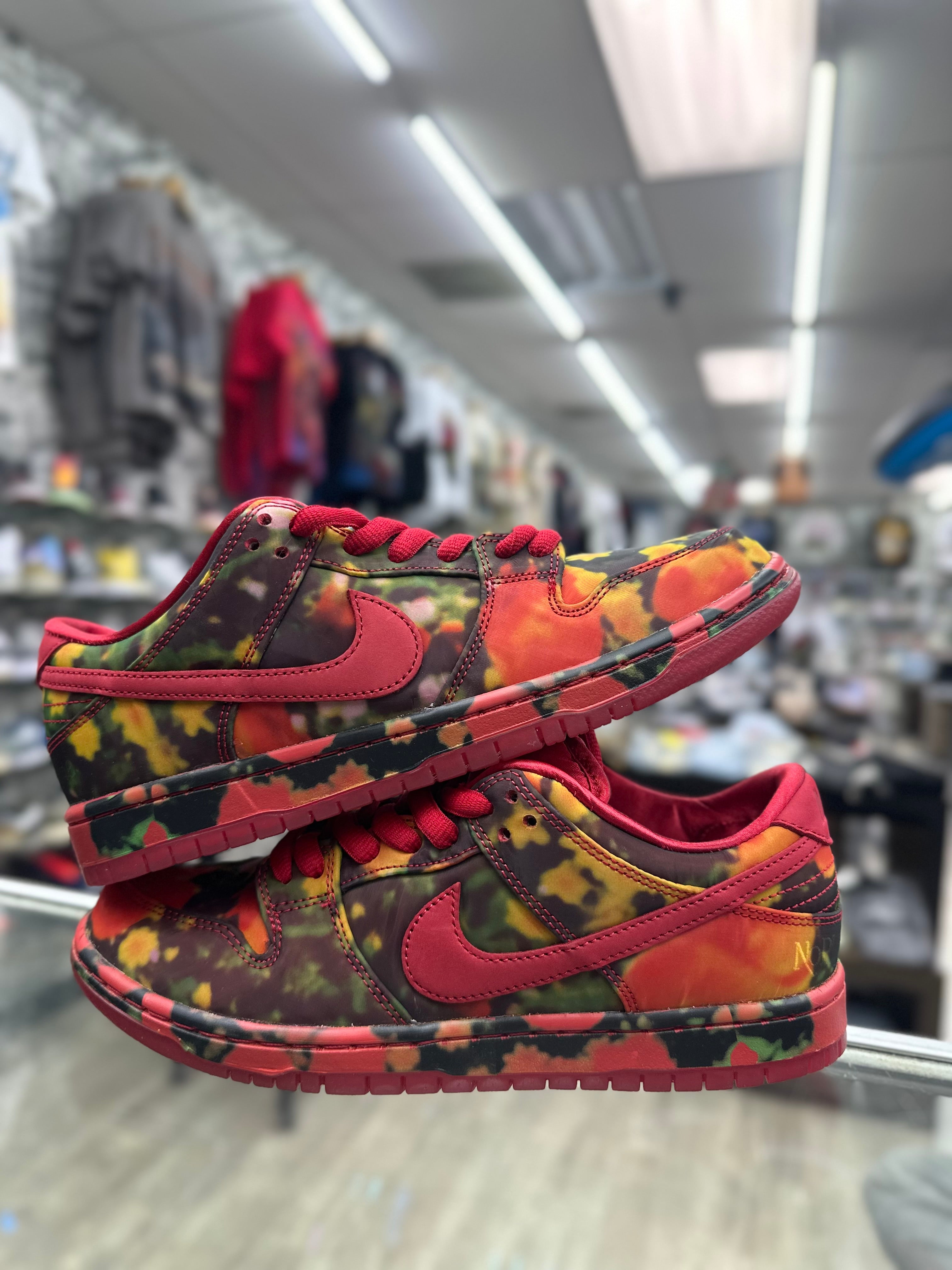 Nike SB Dunk Low X The Wizard Of Oz "Poppy Field" FZ1291-600