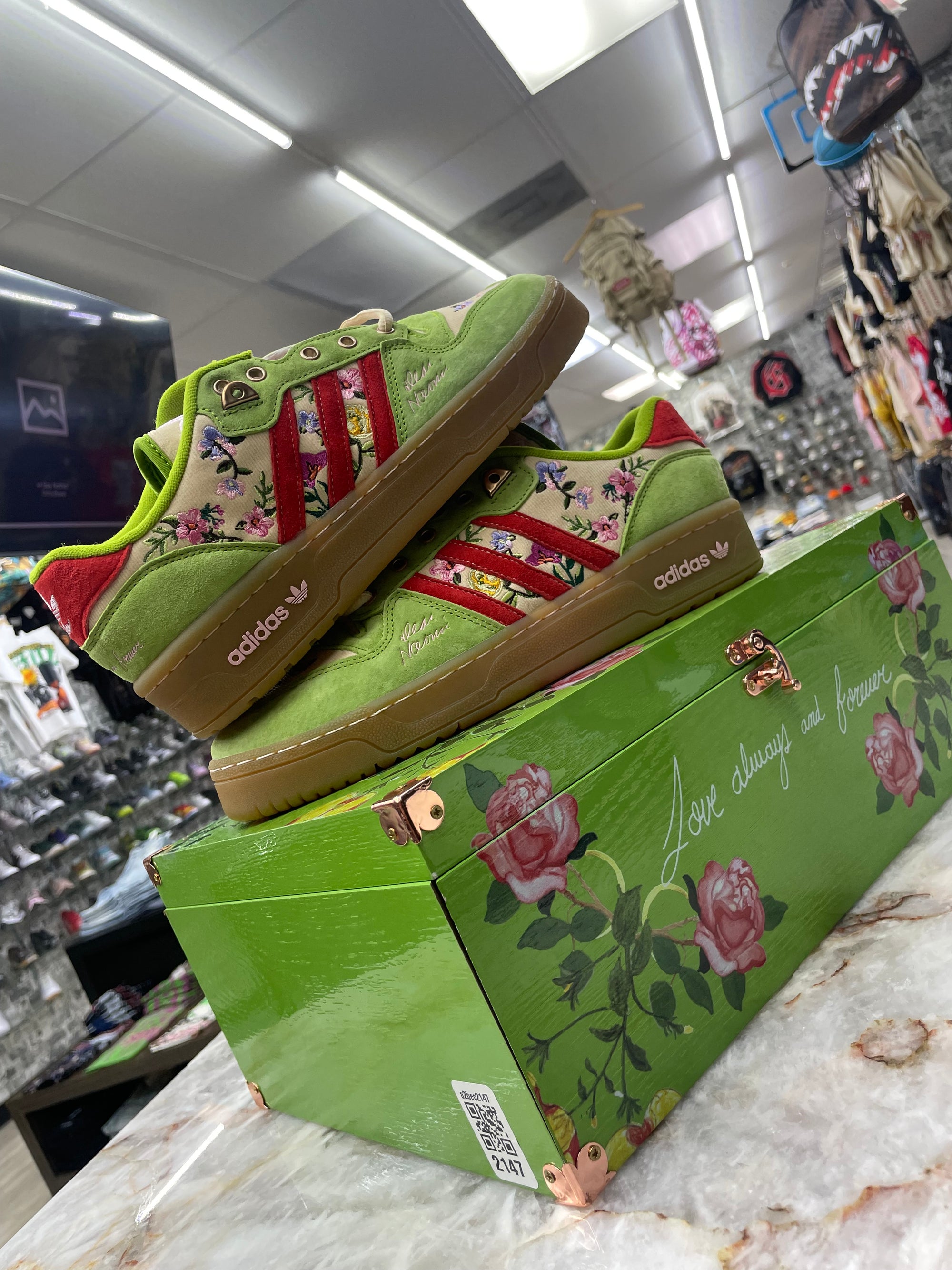 Adidas Rivalry Low "Unheardof Grandma's Couch Green" JP9905