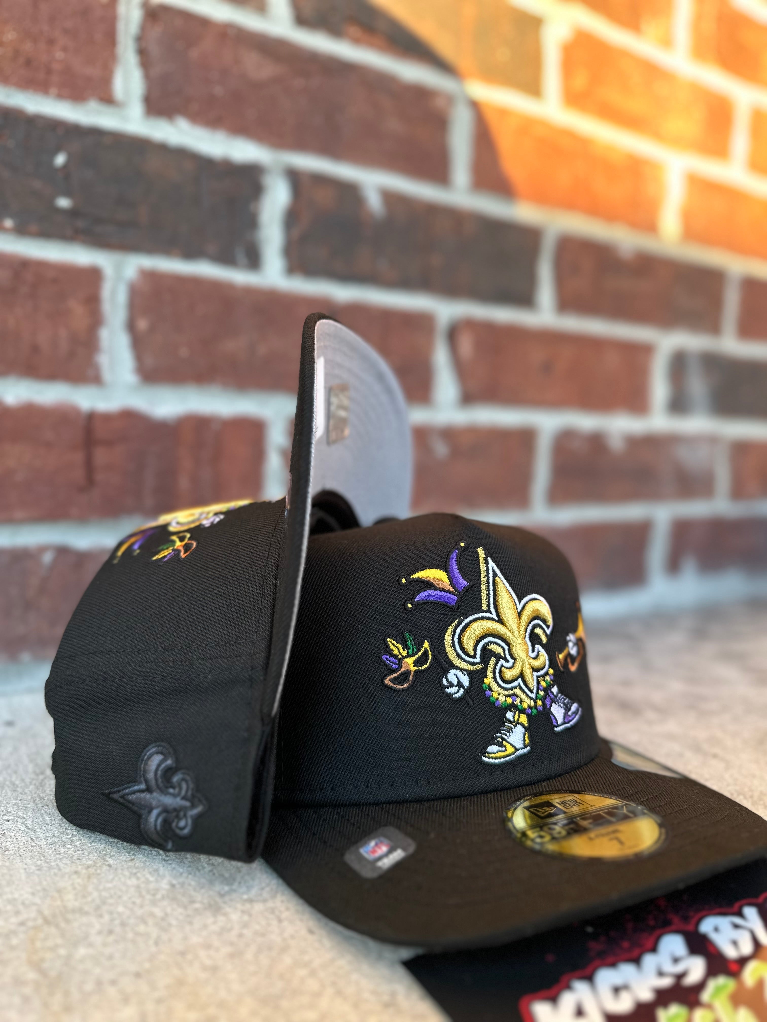 New Era 59 FIFTY Fitted A-Frame "New Orleans Saints" Cartoon Collection 60792261