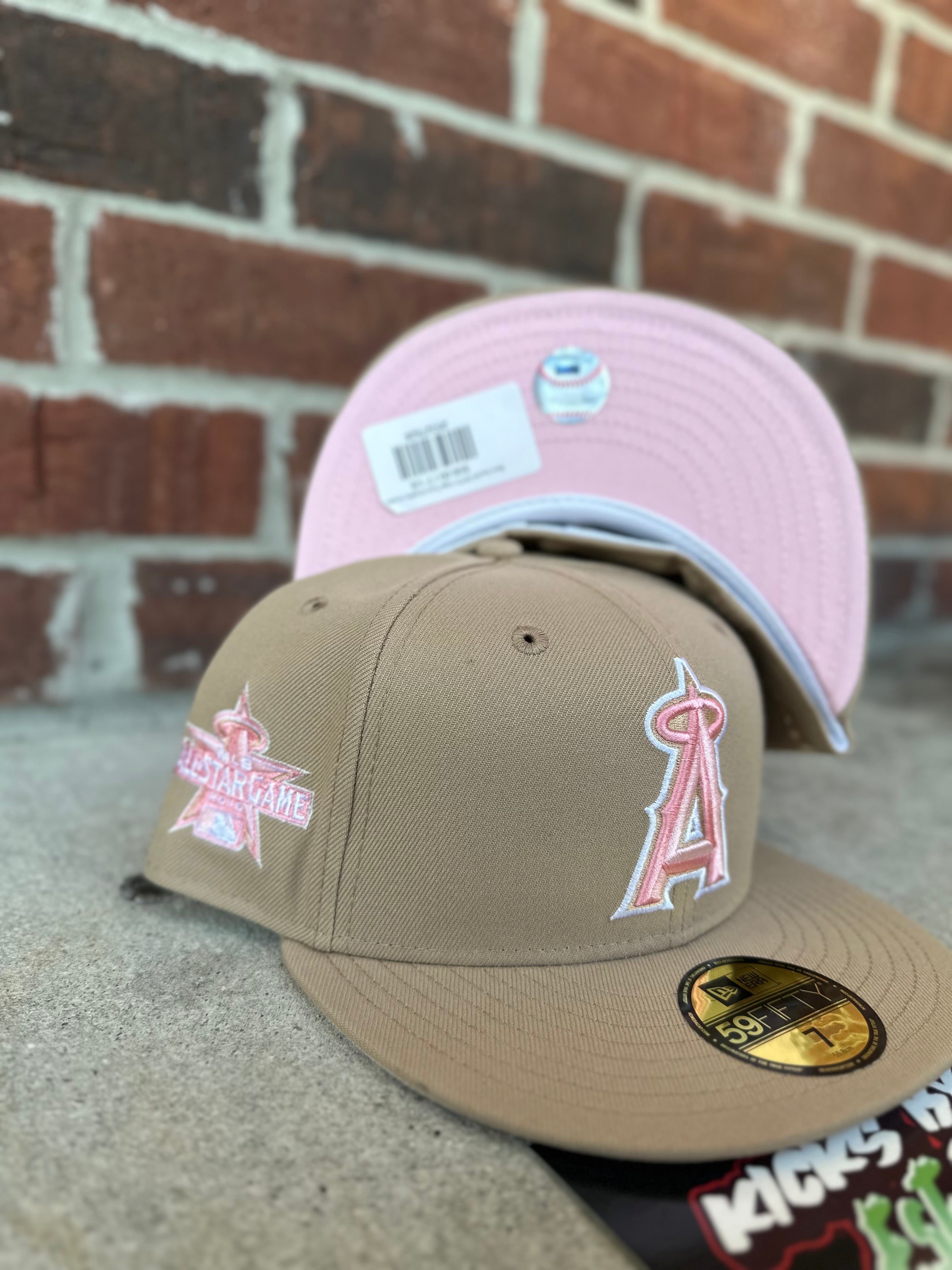 New Era 59 FIFTY Fitted "Los Angeles Angels" Cream/Pink 2010 All-Star Game
