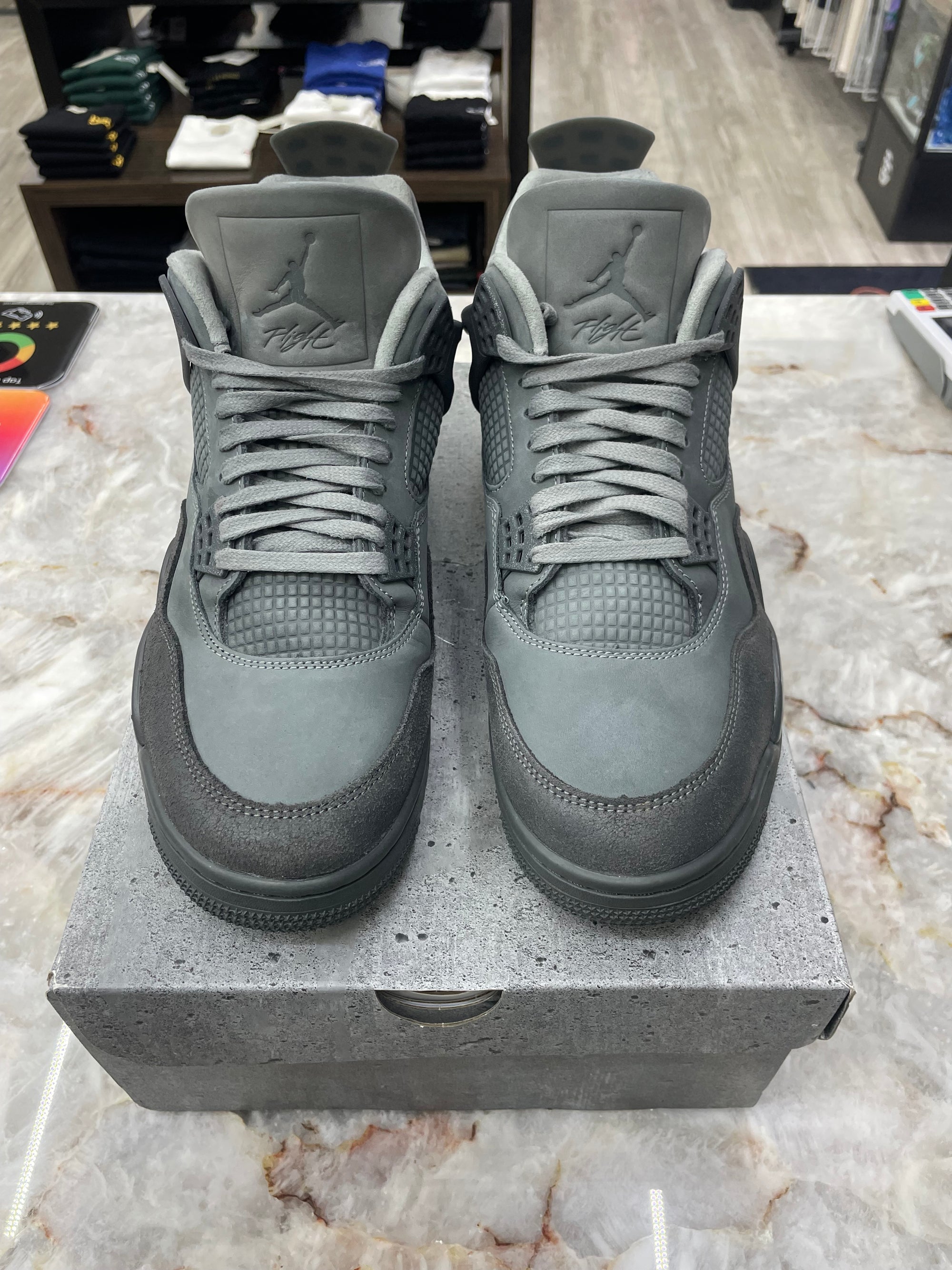 Air Jordan Retro 4 SE “Paris Olympics Wet Cement" *Size 11 Preowned* (FQ7928-001)