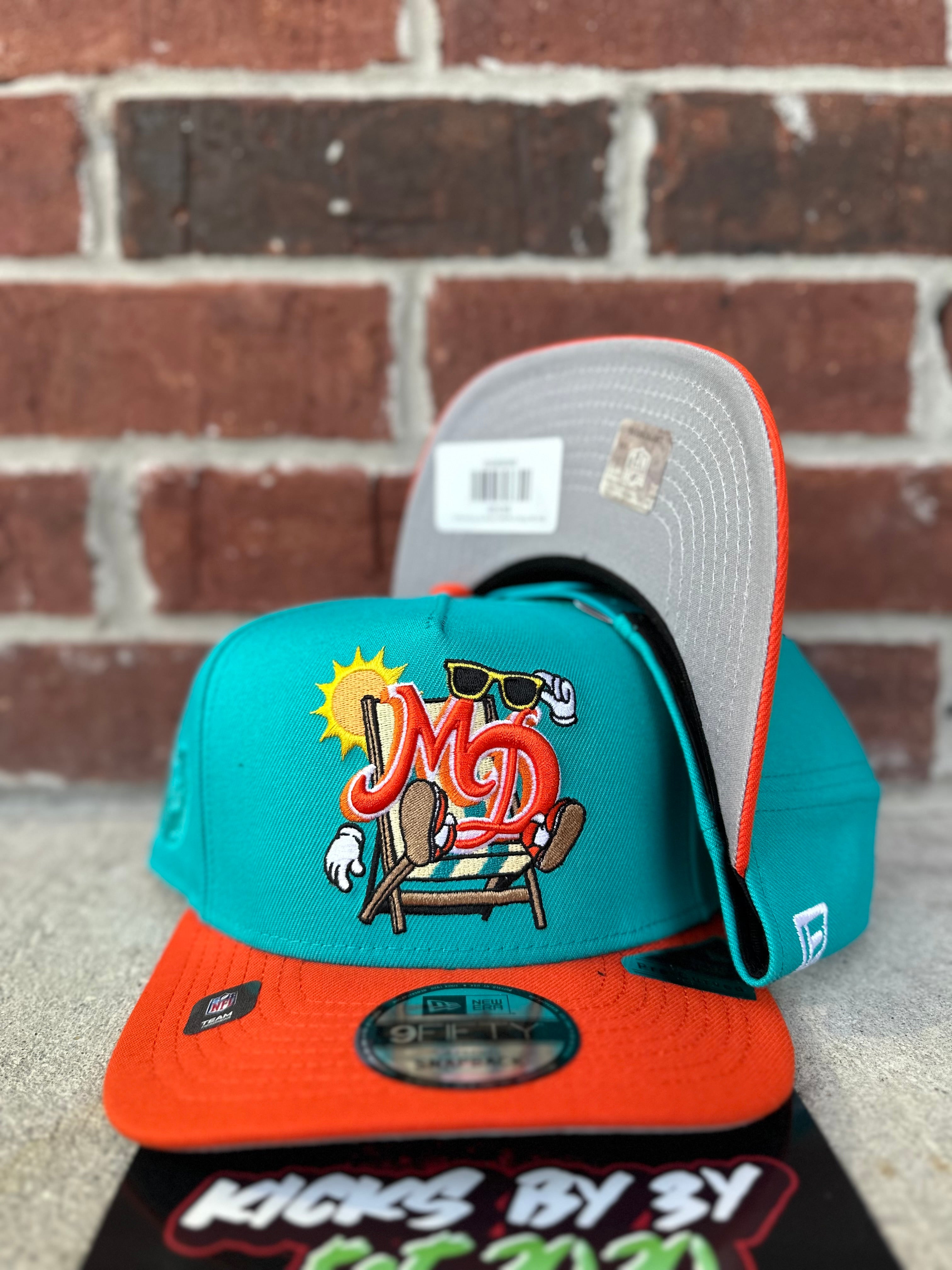 New Era 9Fifty Snapback A-Frame "Miami Dolphins" Cartoon Collection 60792248