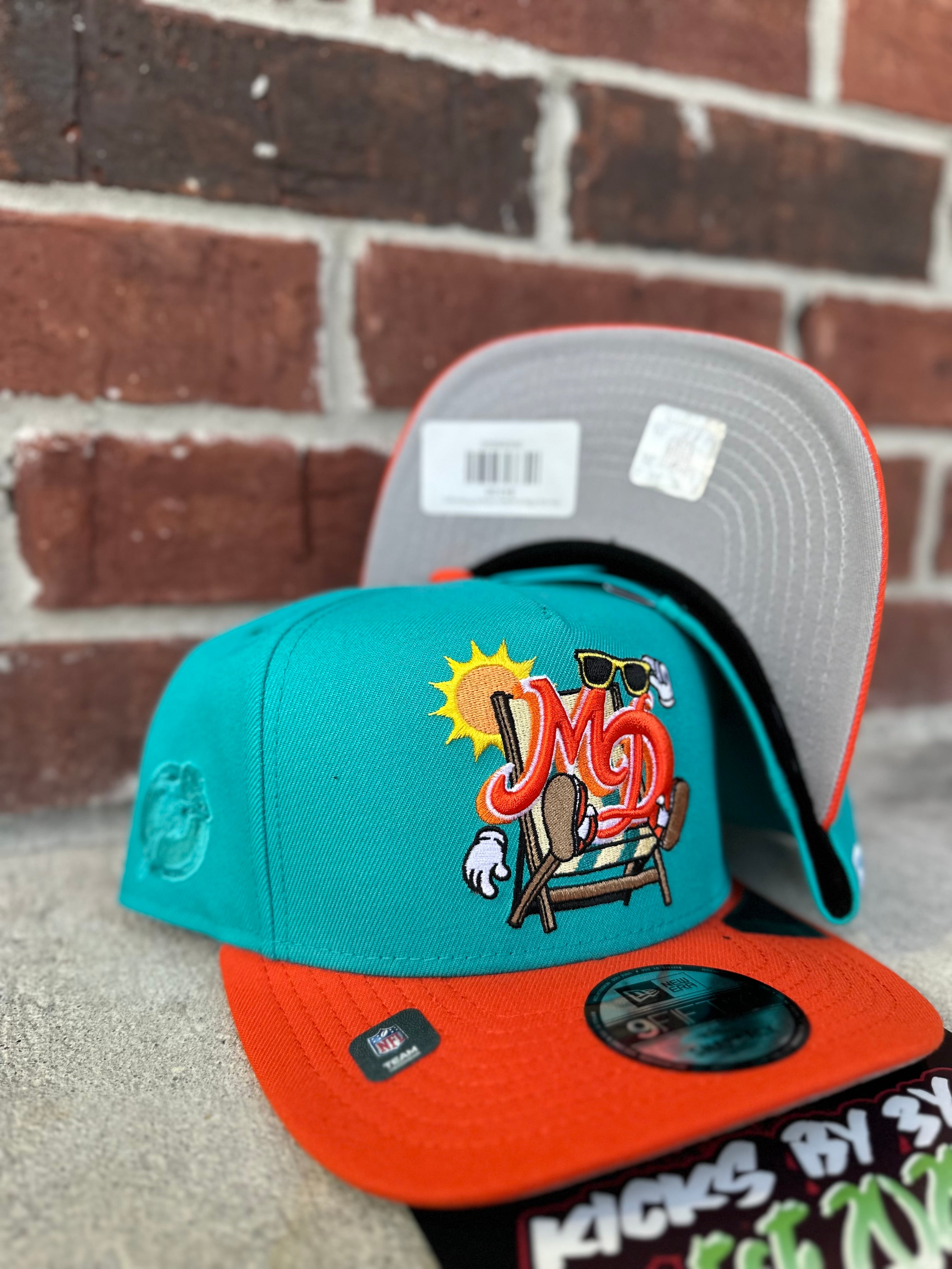 New Era 9Fifty Snapback A-Frame "Miami Dolphins" Cartoon Collection 60792248