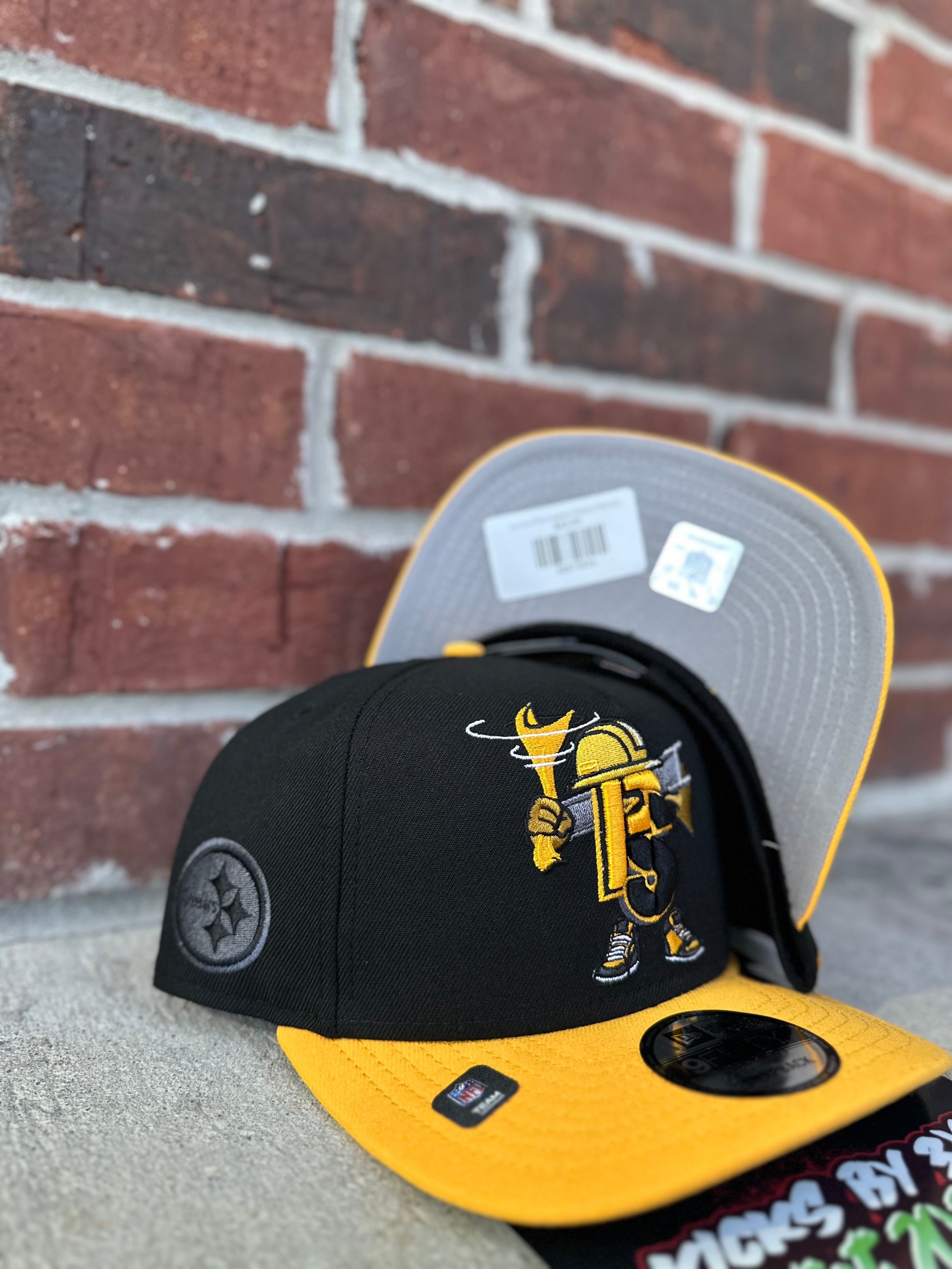 New Era 9Fifty Snapback A-Frame "Pittsburgh Steelers" Cartoon Collection 60792240