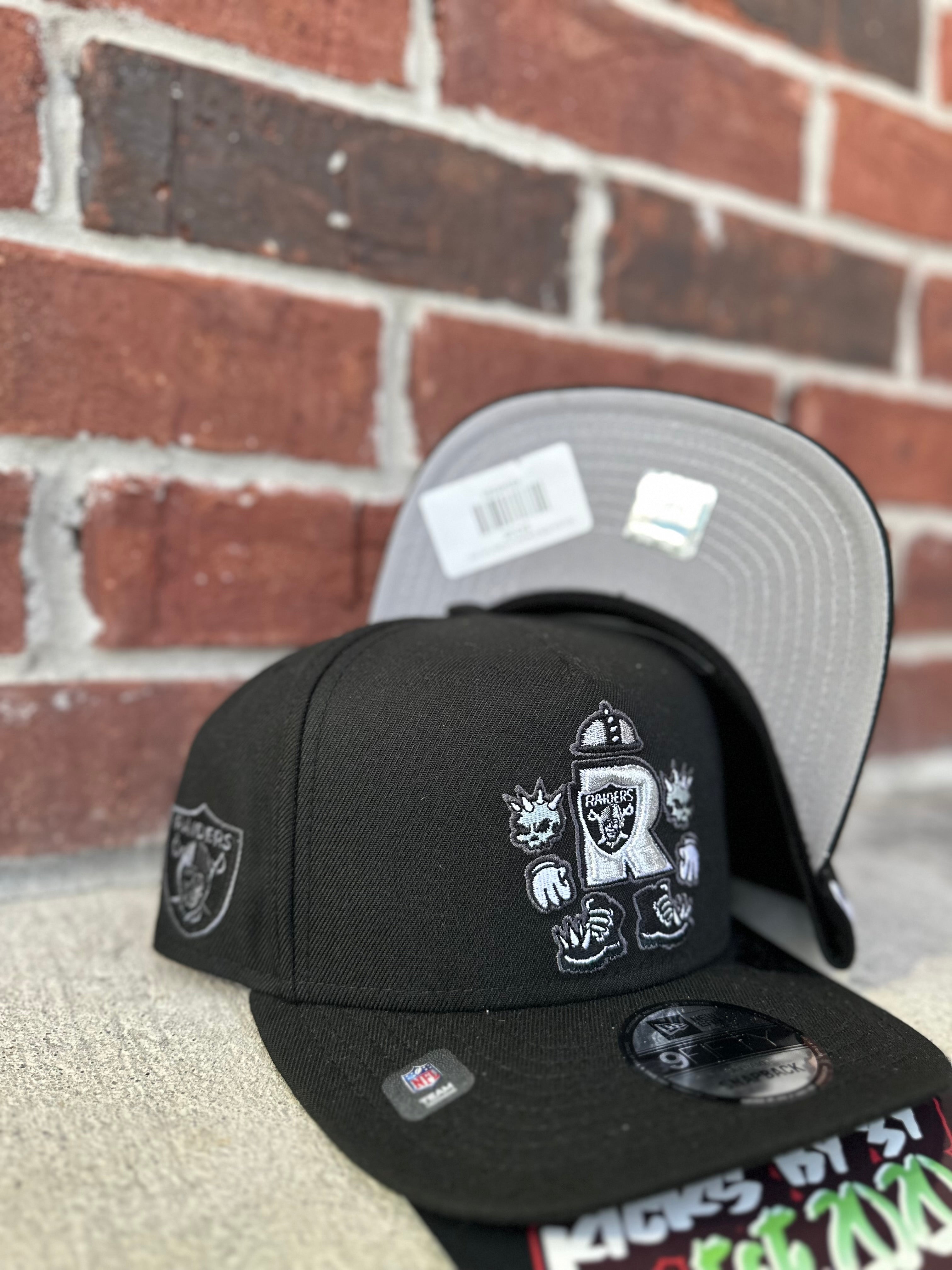 New Era 9Fifty Snapback A-Frame "Las Vegs Raiders"Cartoon Collection 60792242