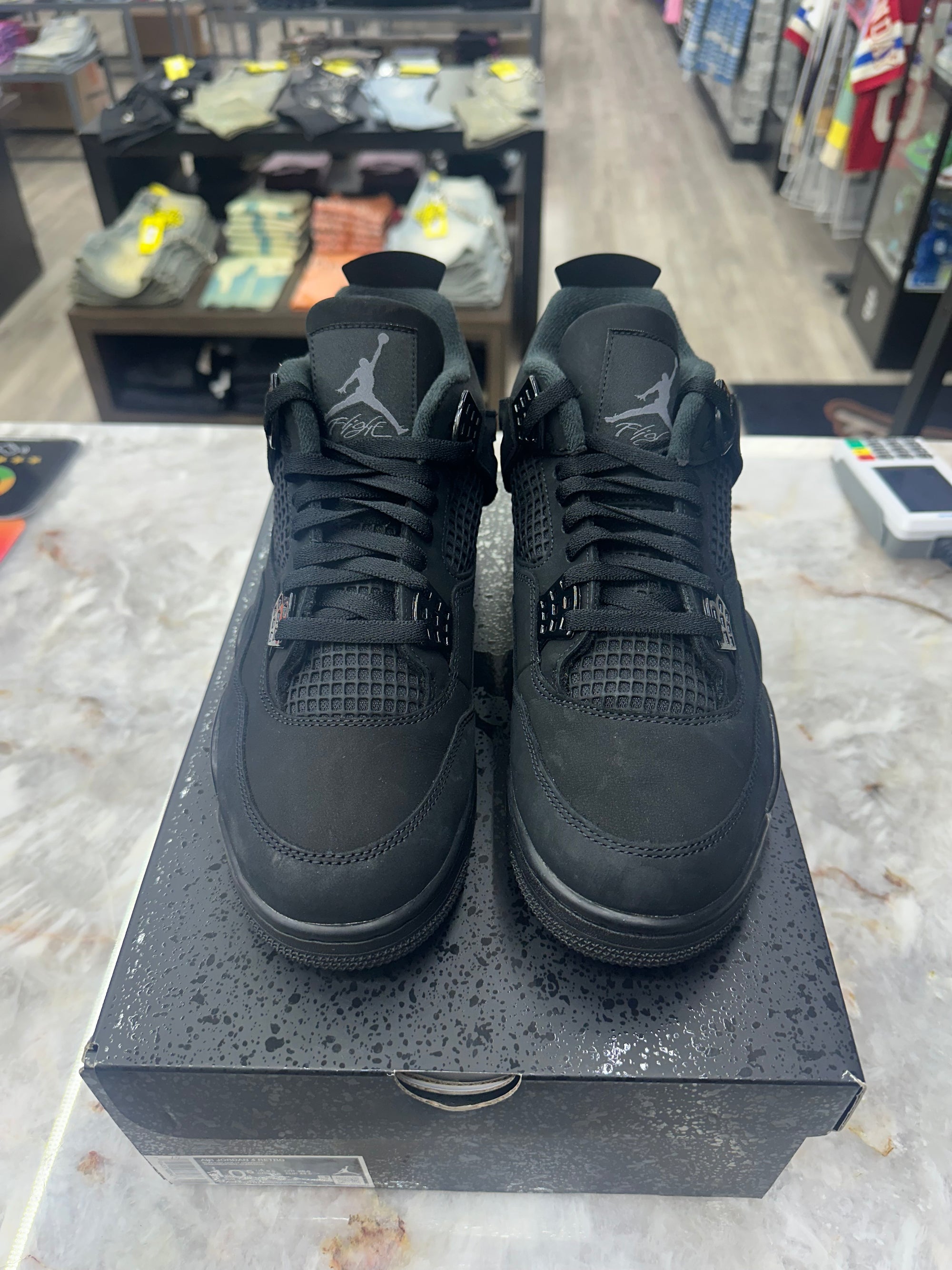 Air Jordan Retro 4 "Black Cat" *Size 10.5 Preowned* (FV5029-010)