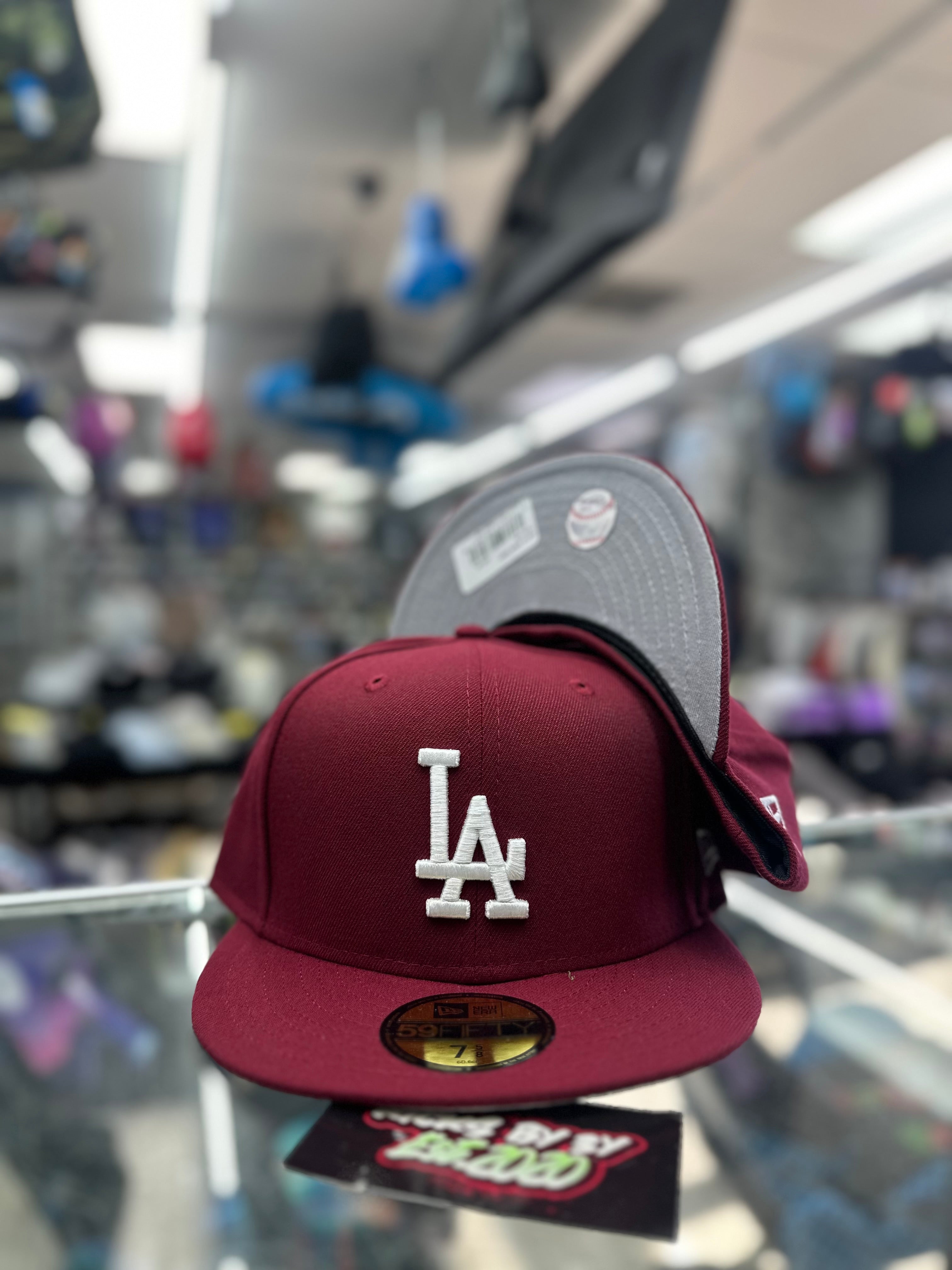 New Era 59Fifty Fitted "Los Angeles Dodgers Maroon" 11591148