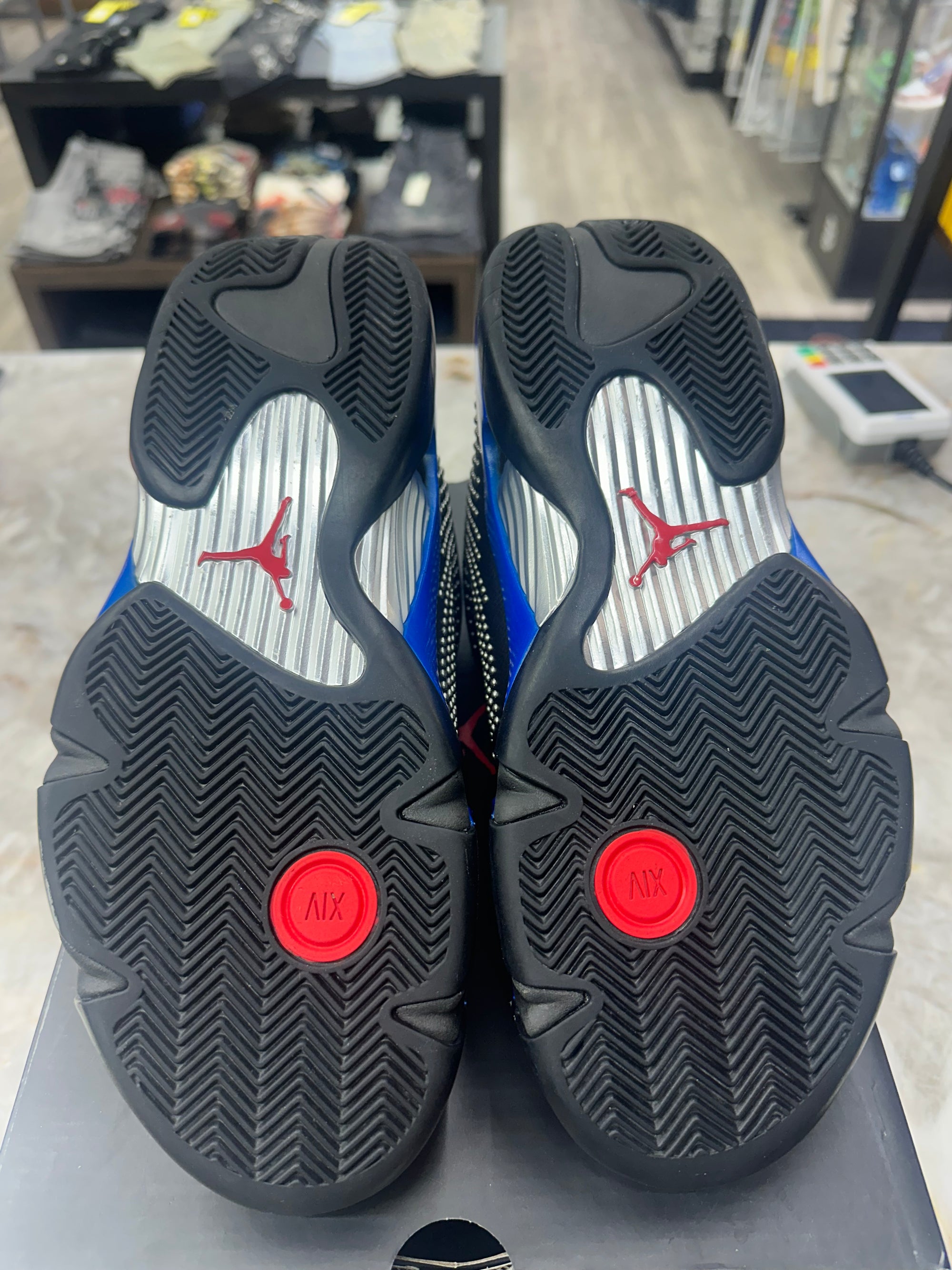 Air Jordan Retro 14 "Supreme Black" *Size 9.5 Preowned* (BV7630-004)