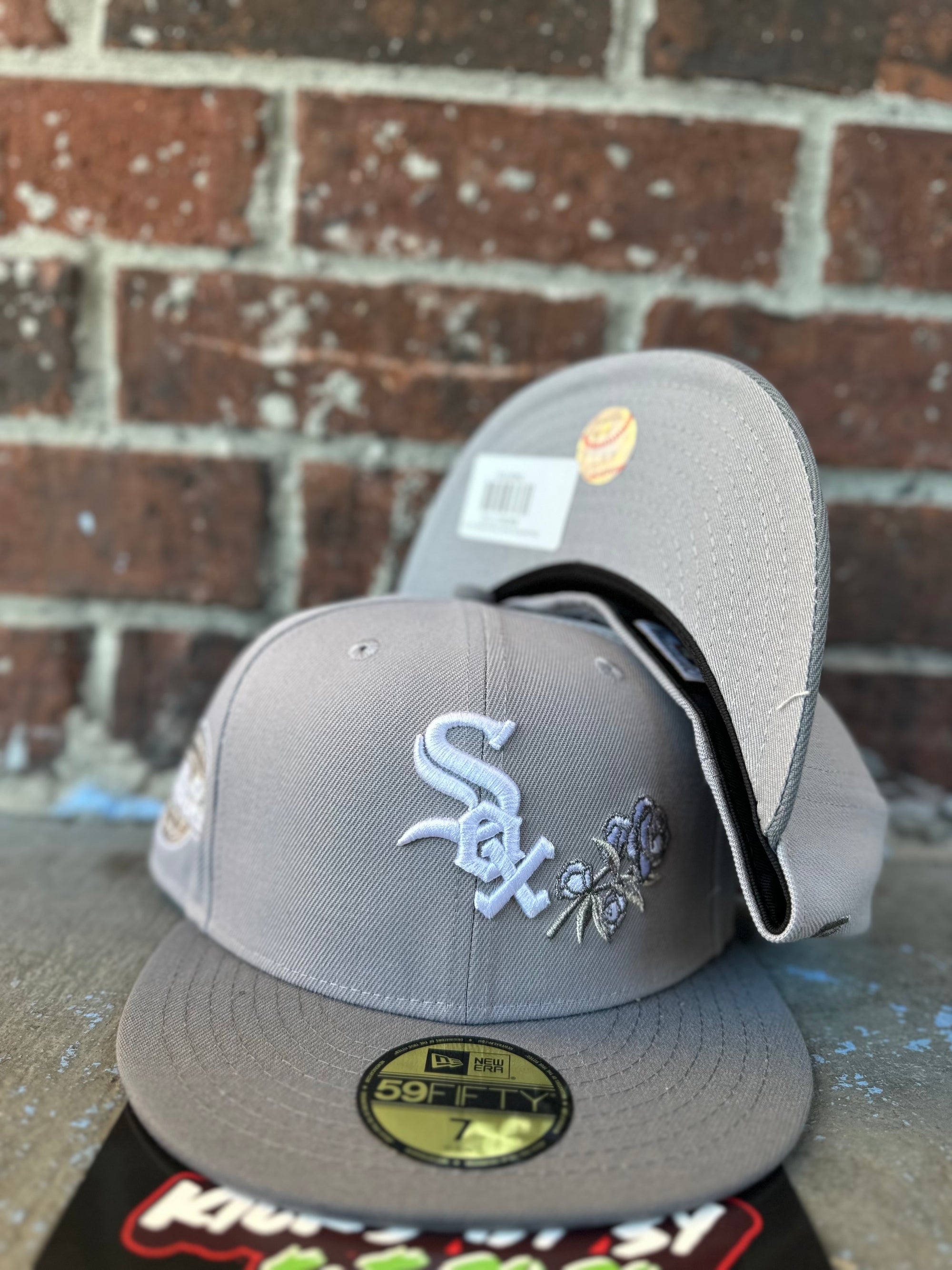 New Era 59Fifty Fitted "Chicago White Sox" Rose 2005 Grey World Series