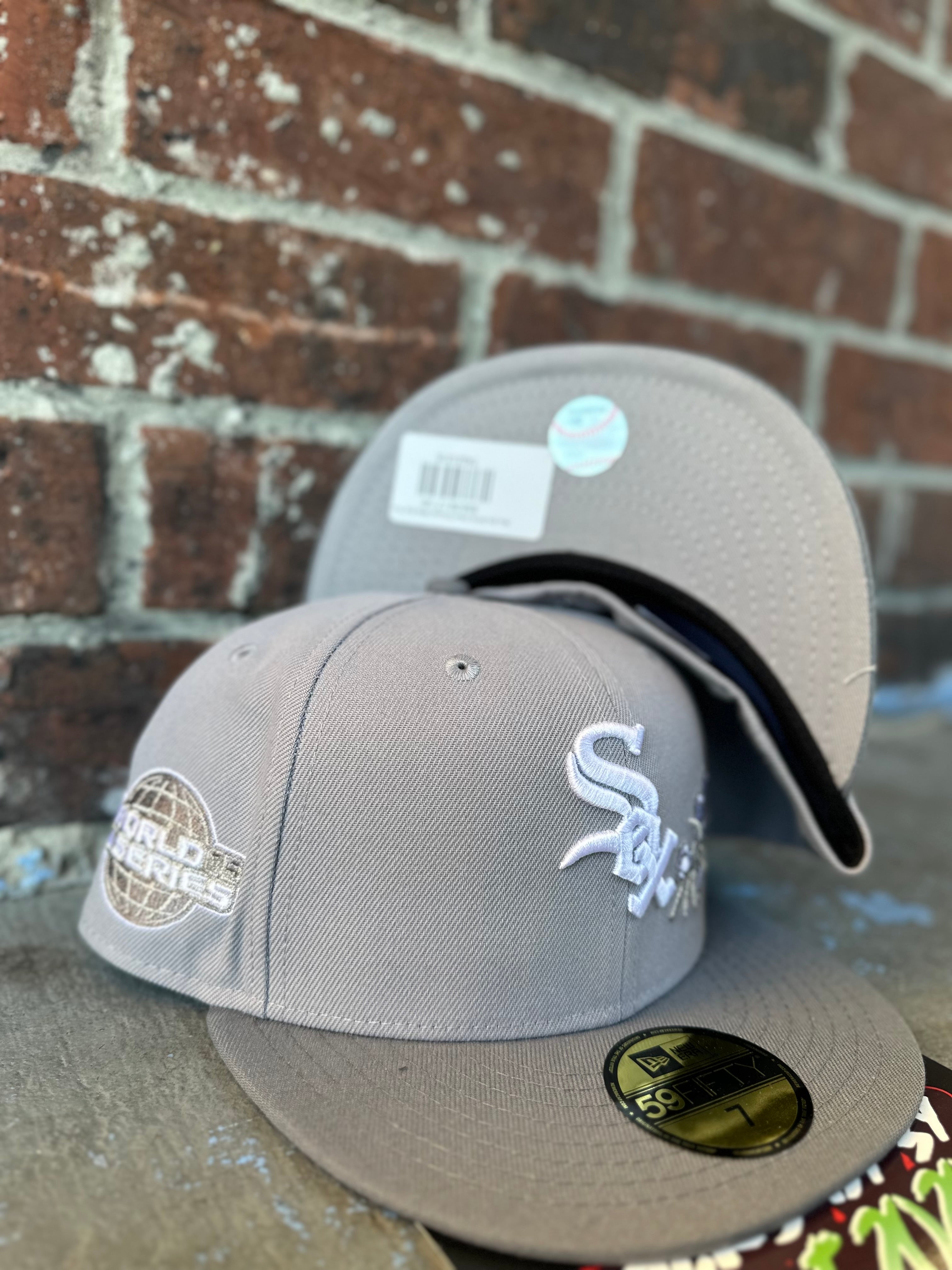 New Era 59Fifty Fitted "Chicago White Sox" Rose 2005 Grey World Series