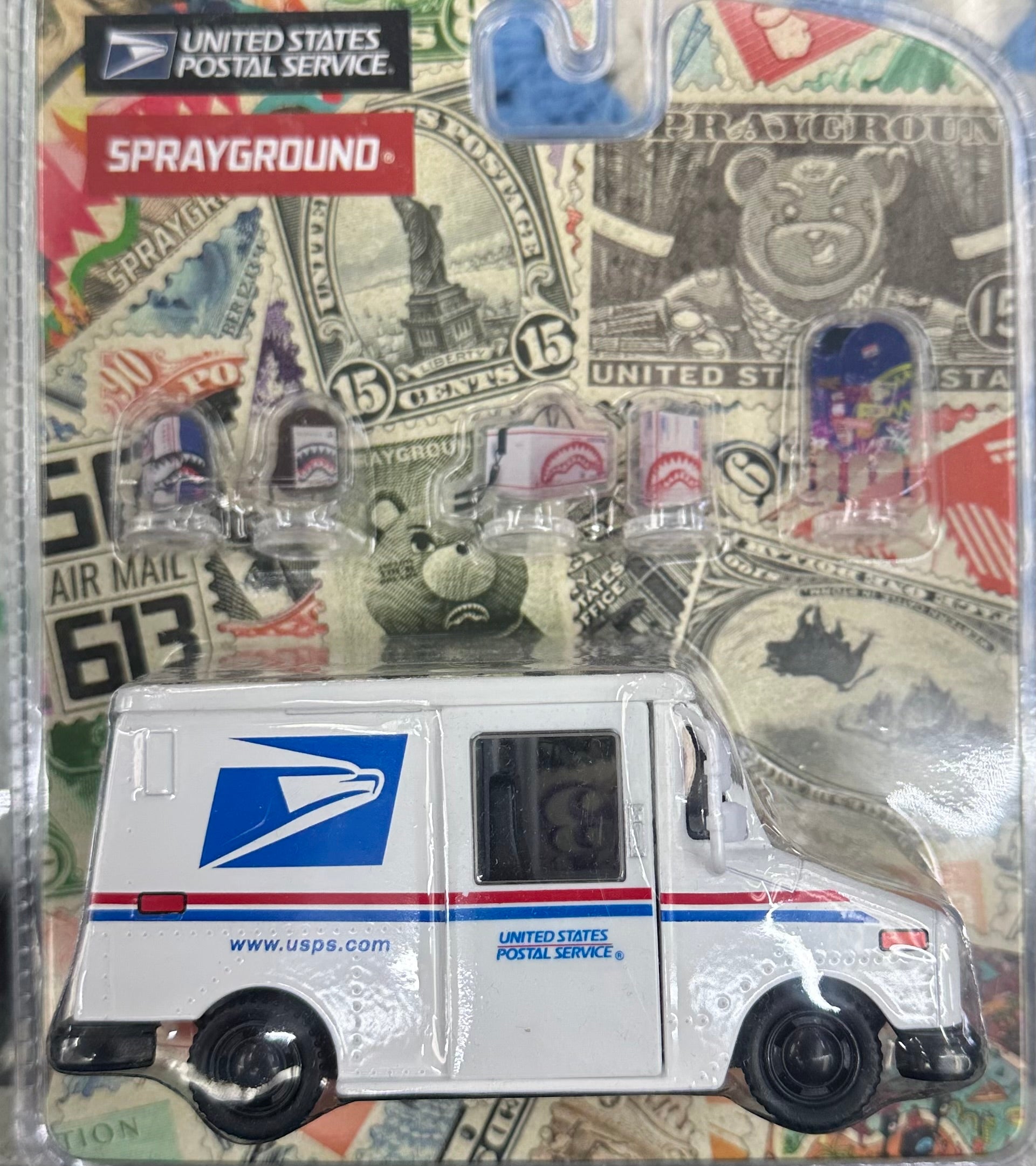 Sprayground " USPS MAIL DELIVERY VEHICLE TOY"