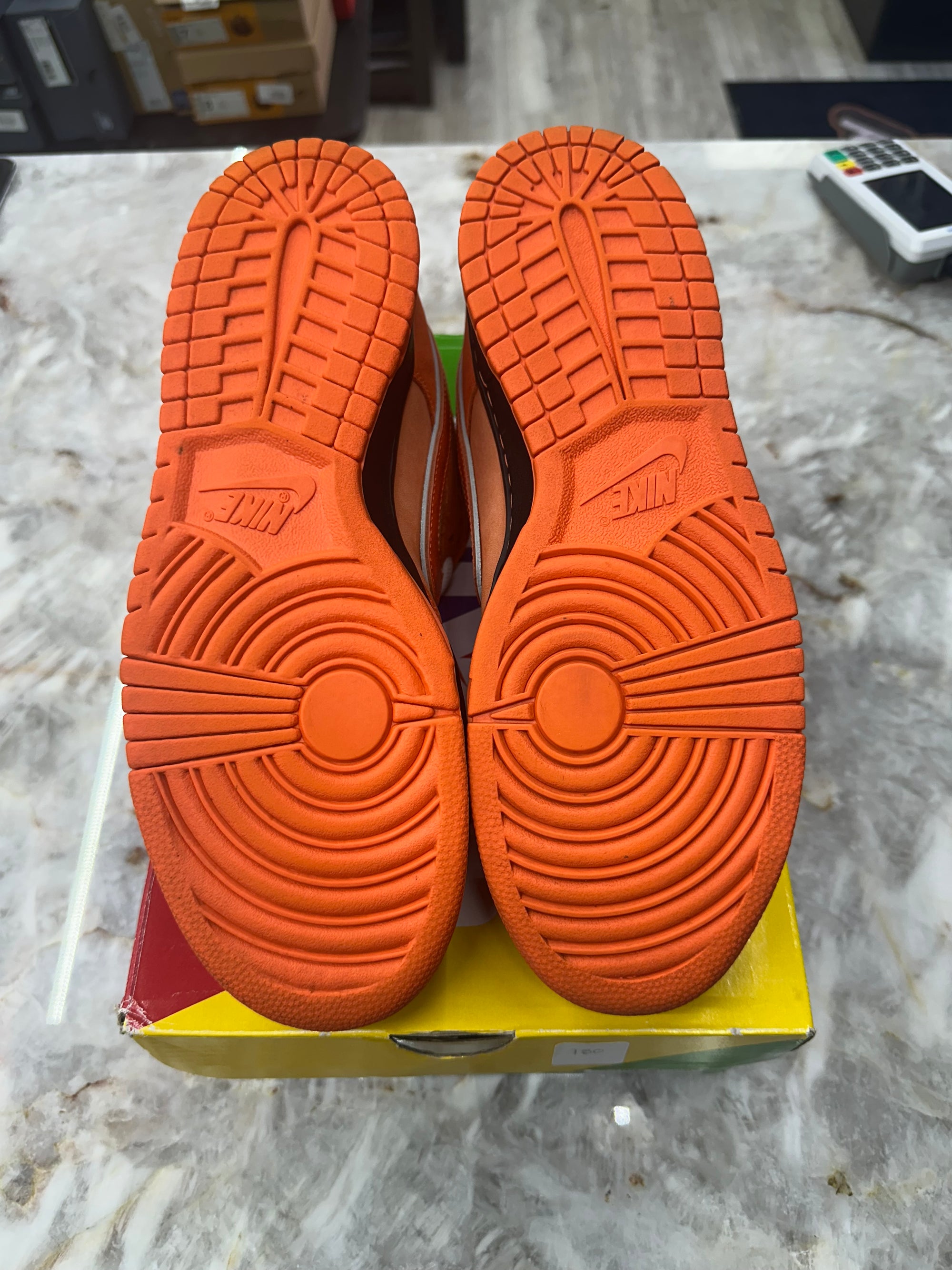 Nike SB Dunk Low "Concepts Orange Lobster" *Size 10 Preowned* (FD8776-800)