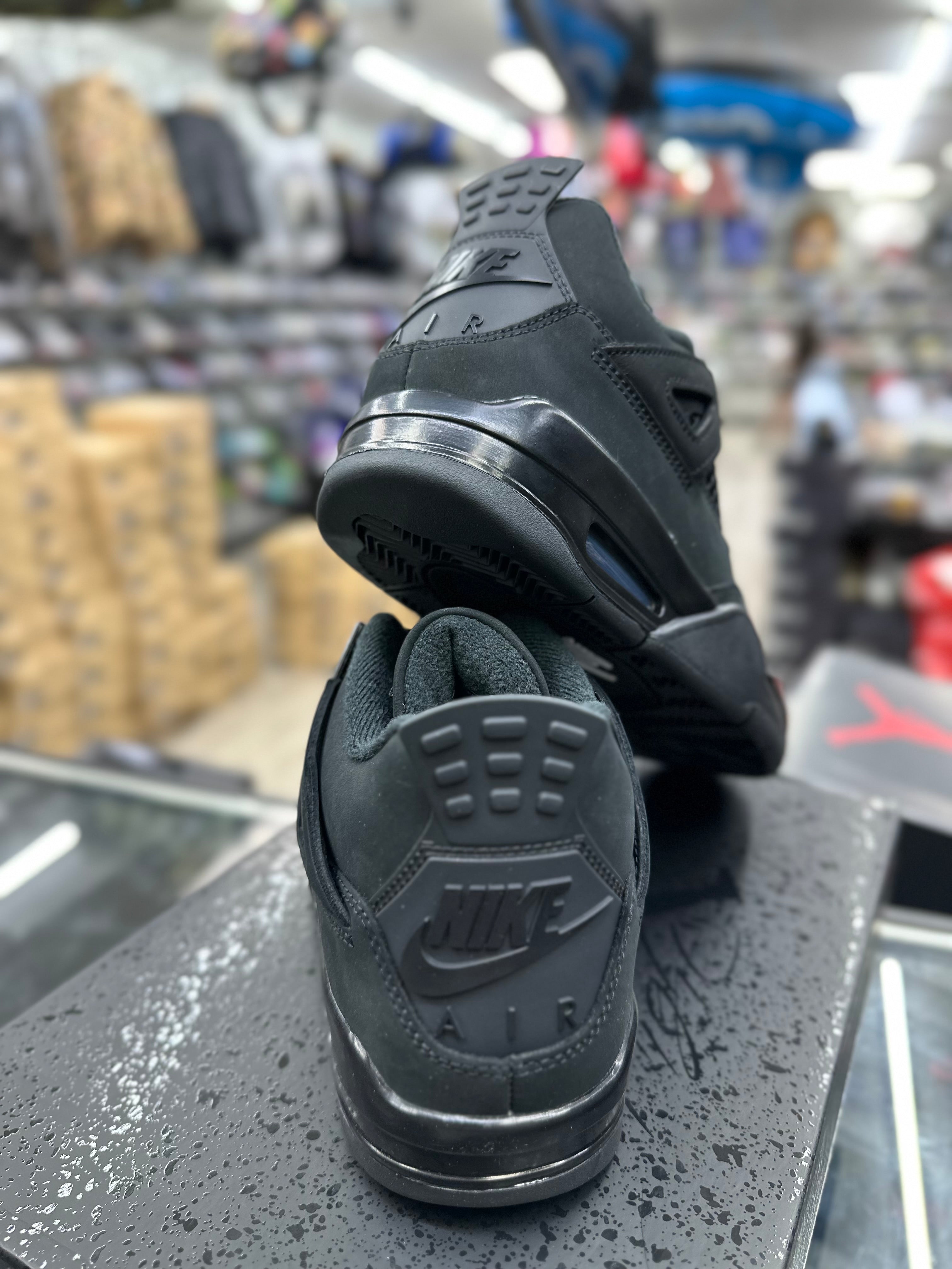 Air Jordan Retro 4 "Black Cat" 2025 Release FV5029-010 (MEN)