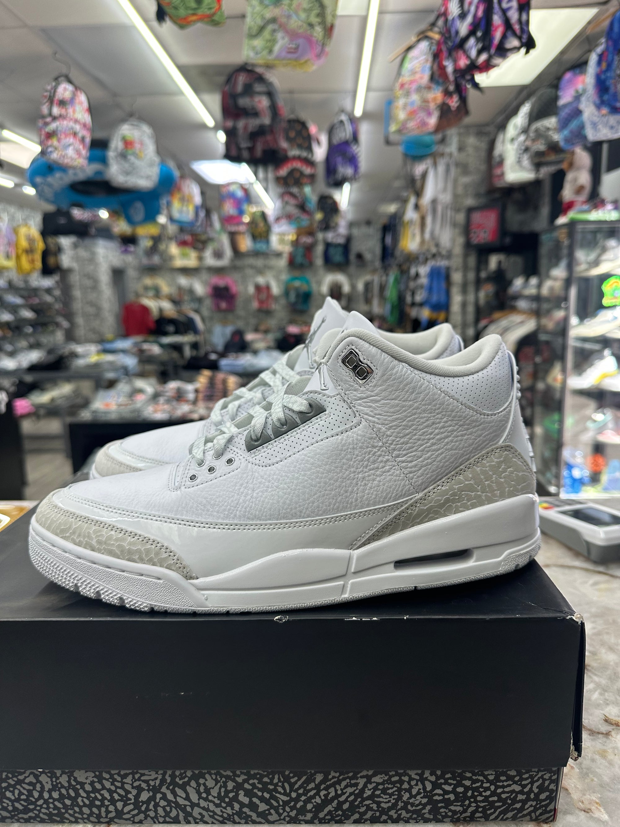 Air Jordan 3 Retro "Pure Money" *Size 11.5 Preowned* CT8532-111