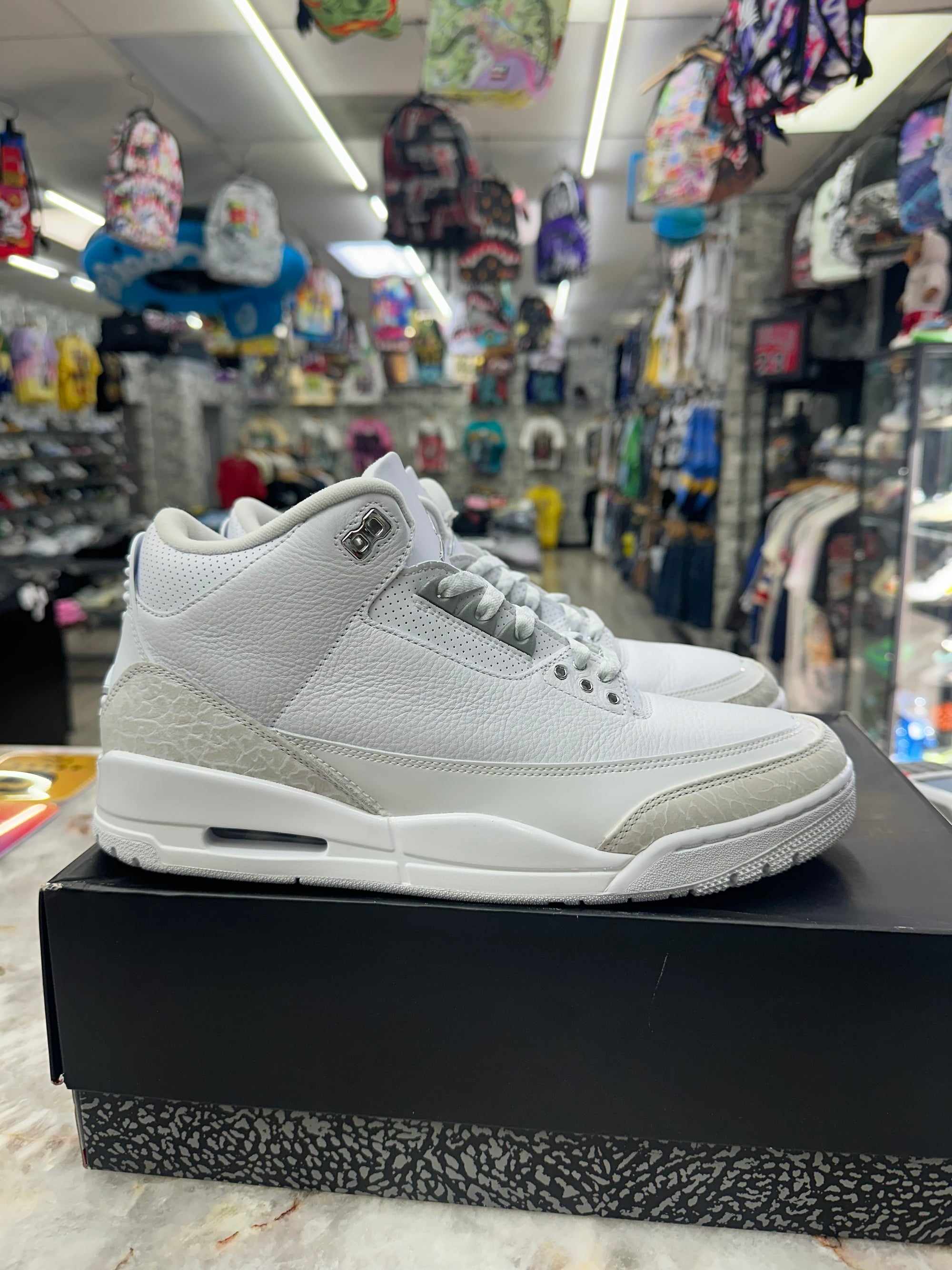 Air Jordan 3 Retro "Pure Money" *Size 11.5 Preowned* CT8532-111