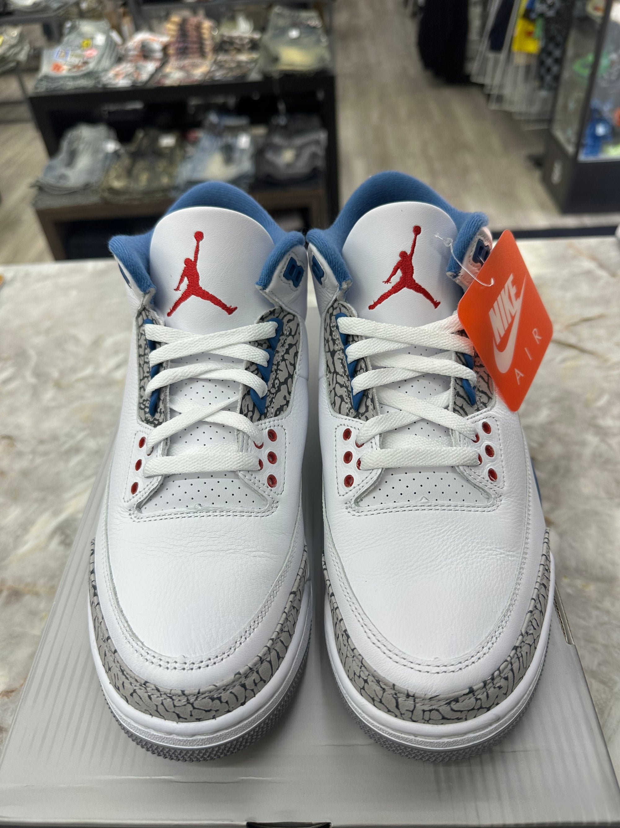Air Jordan 3 Retro "True Blue" *Size 10.5 Preowned* IF4396-104