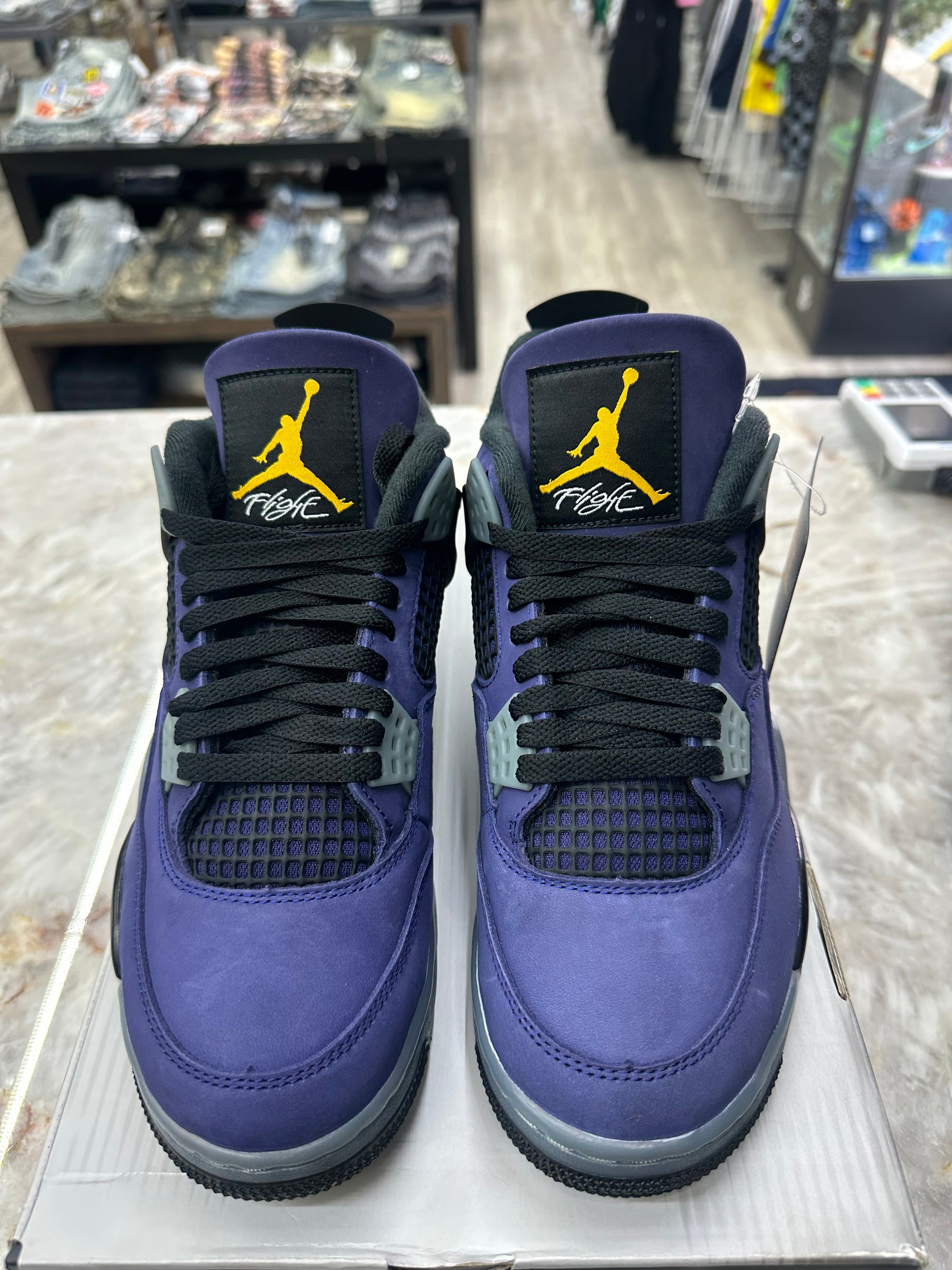 Air Jordan 4 Retro "Lakers" *Size 8.5 Preowned* FV5029-500